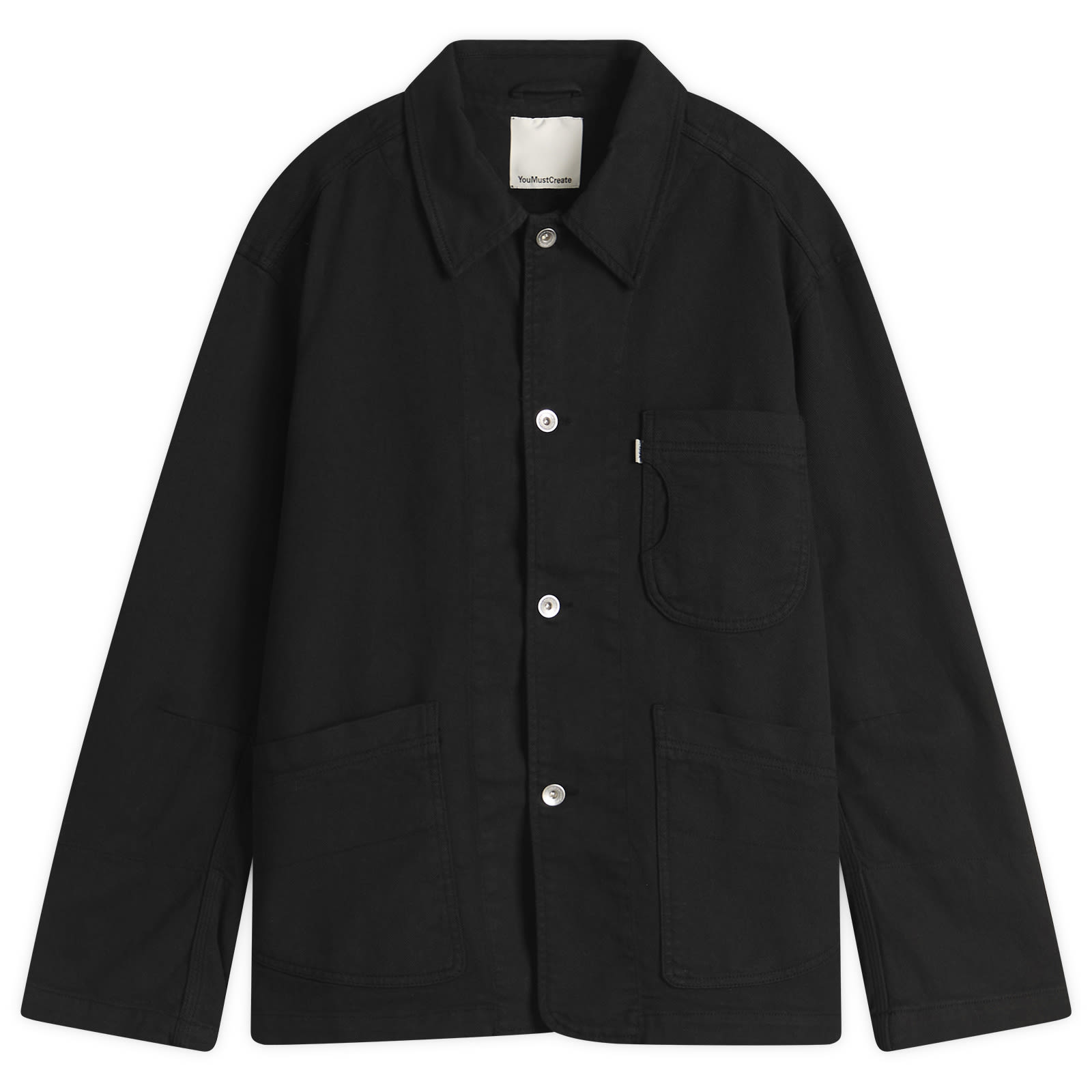 YMC Bonehead Jacket, Black - Curated Menswear