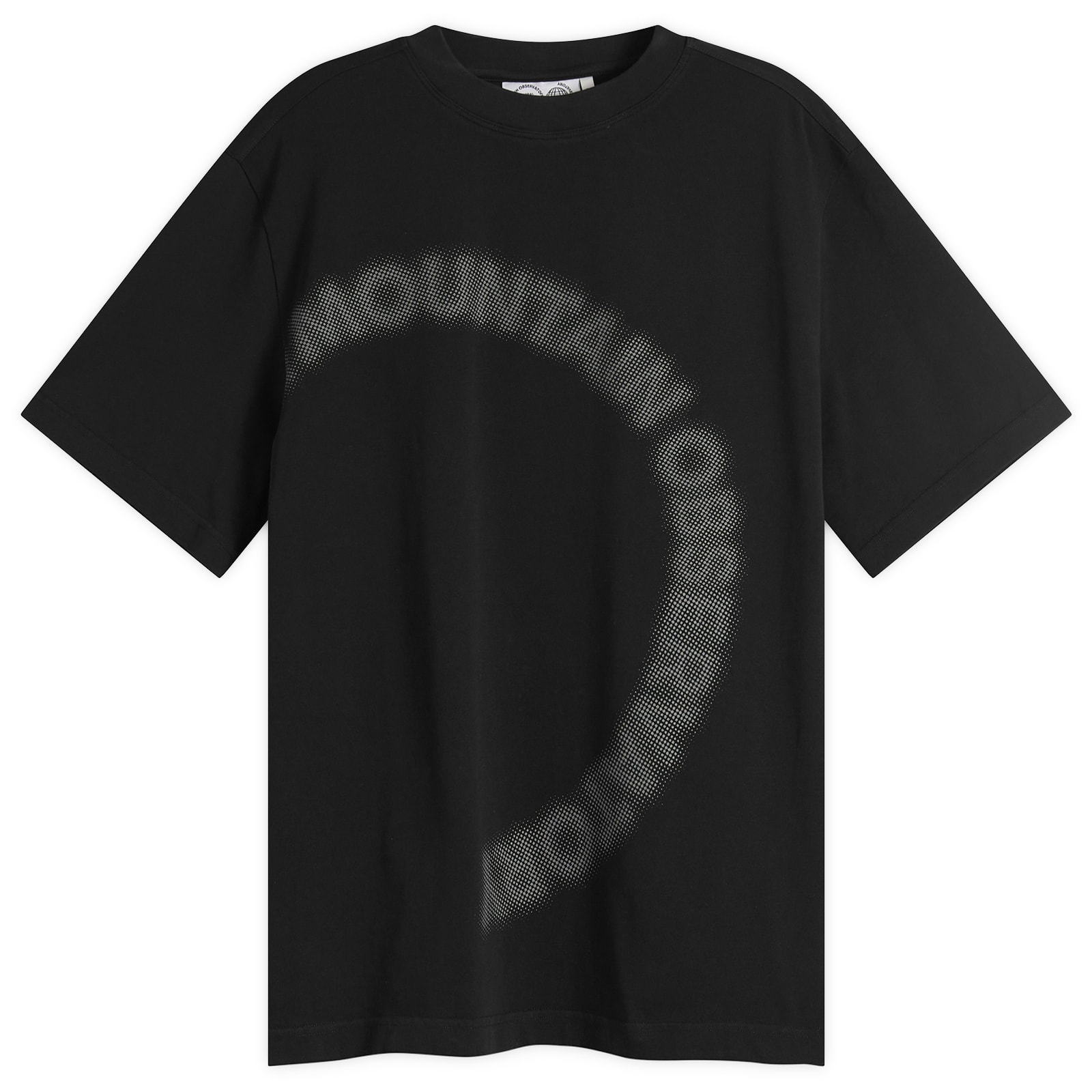 Purple Mountain Observatory — Purple Mountain Observatory Men's Orbital T-Shirt in Black, Size Large