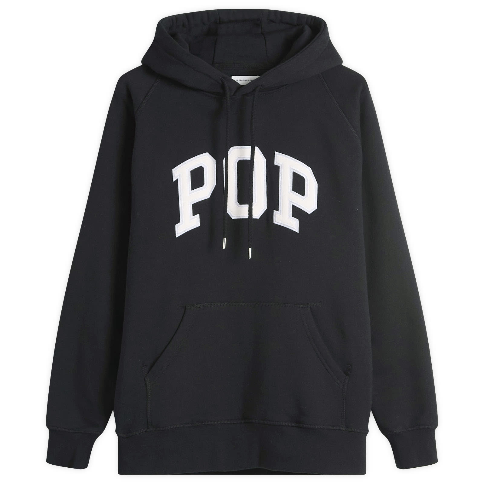 Pop Trading Company Arch Logo Hoodie Black | END. (US)