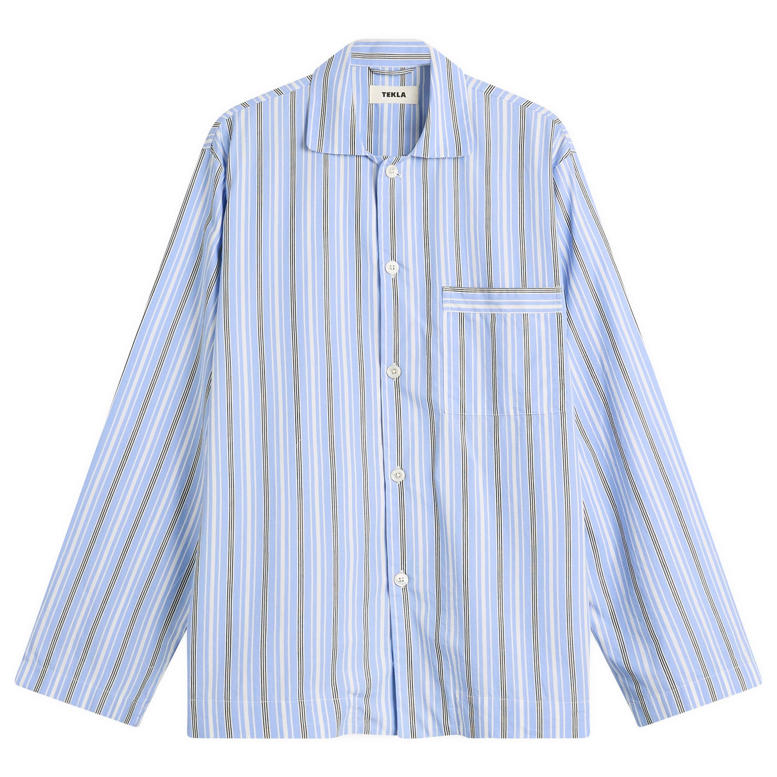 Tekla Fabrics Sleep Shirt Stave Stripes