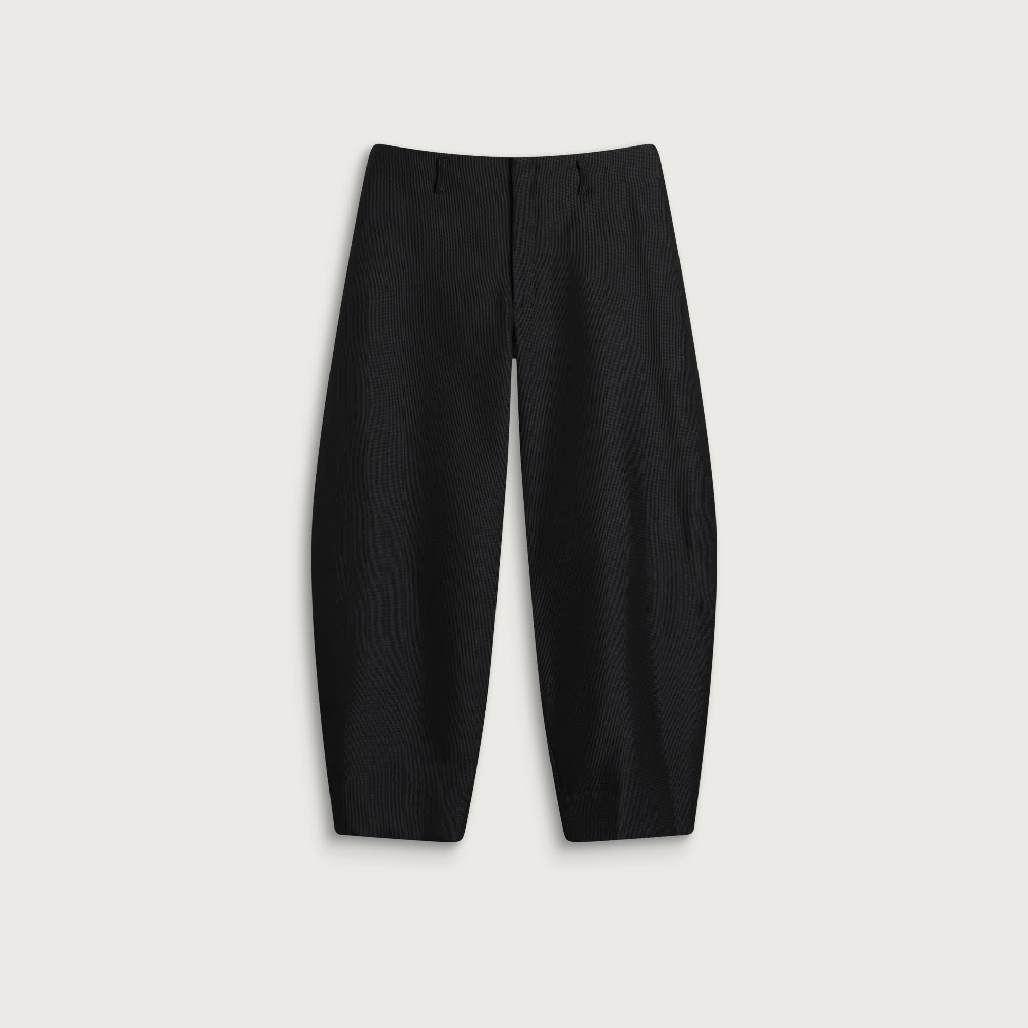 Comme des Garçons Homme Plus Men's Micro Stripe Balloon Pant in Black, Size Medium