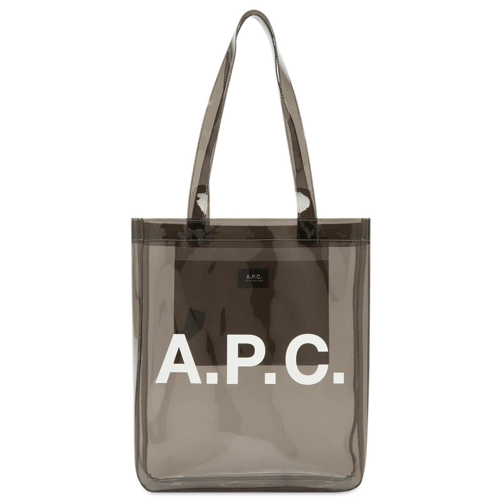 A.P.C. Men’s Lou Tote Bag Anthracite