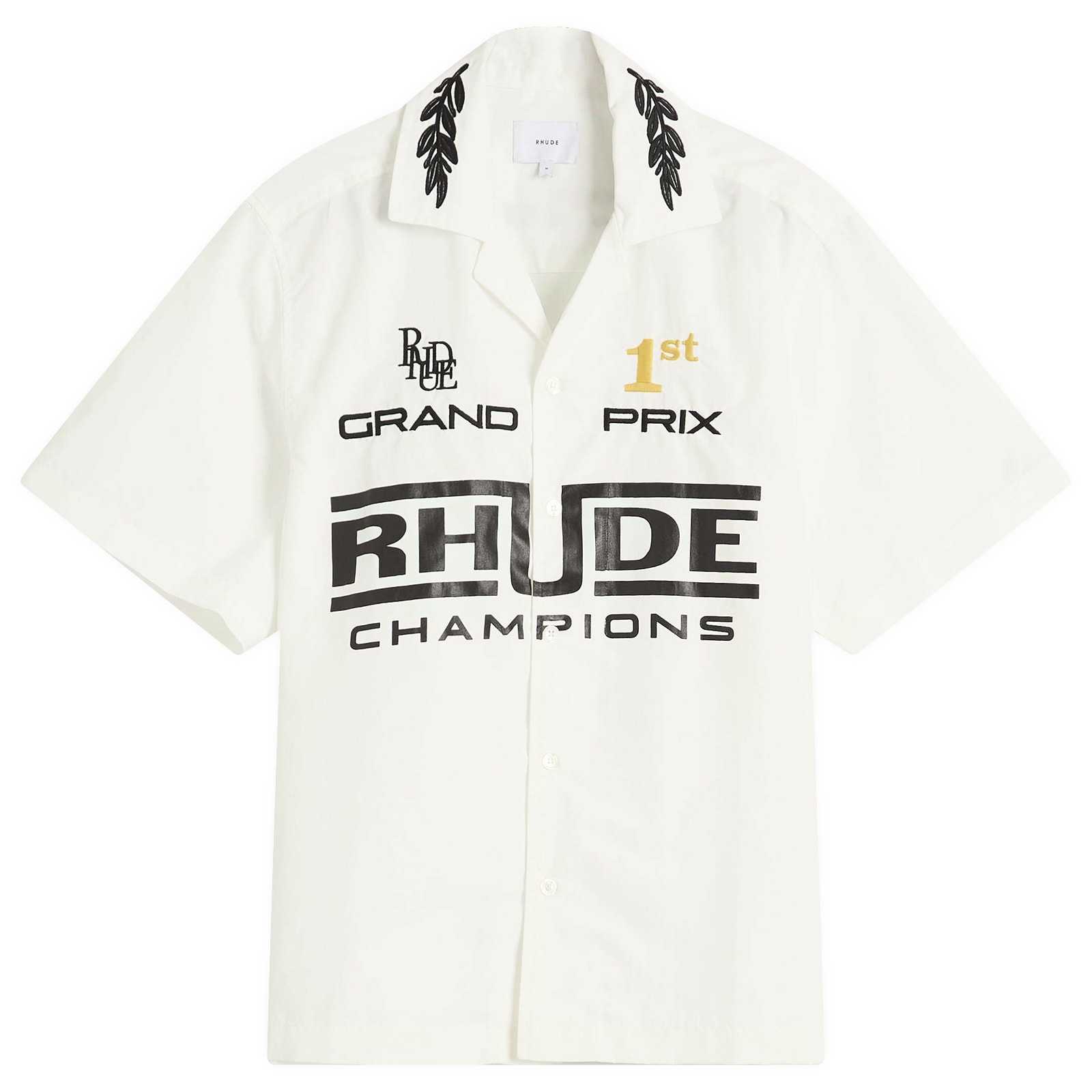 Rhude - Bay of Angels Logo-Print Cotton-Jersey T-Shirt