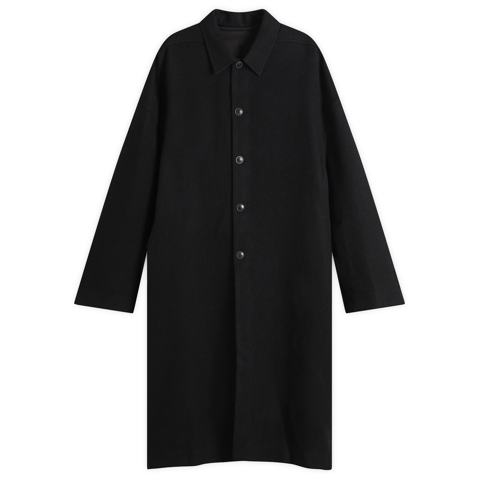 リックオウエンス  26AW  RU02F4970-WBD Buttoned BRAD coat ウールボタンコート メンズ 46 Path
