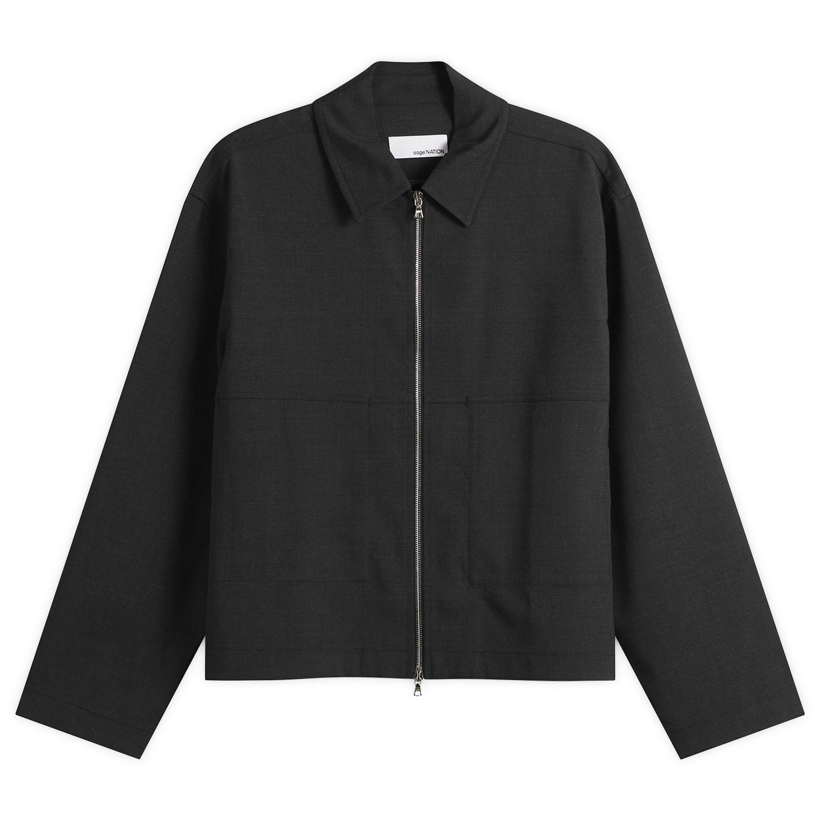 Sage Nation Men’s Petrol Jacket Charcoal