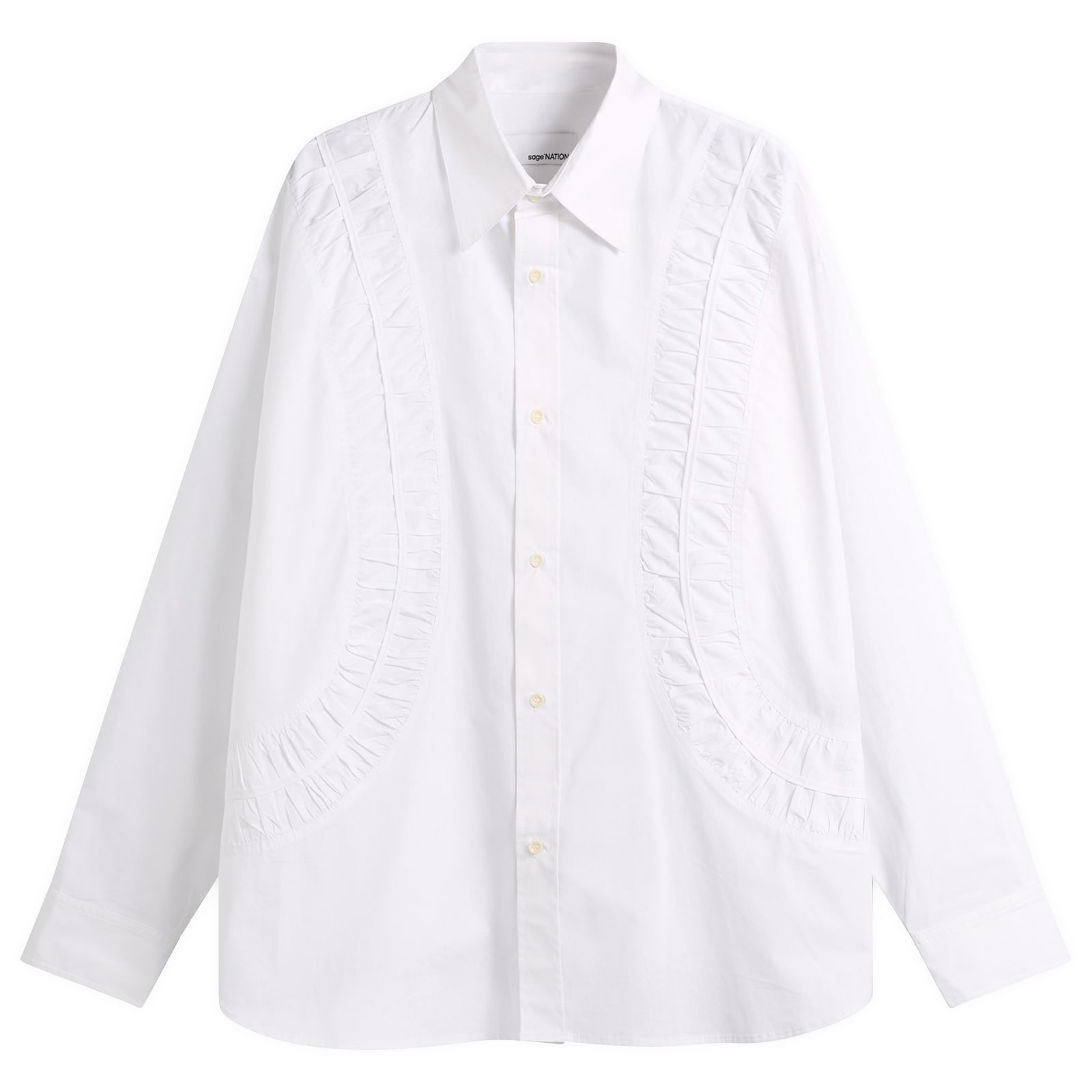 Sage Nation Men’s Fossil Shirt Ivory