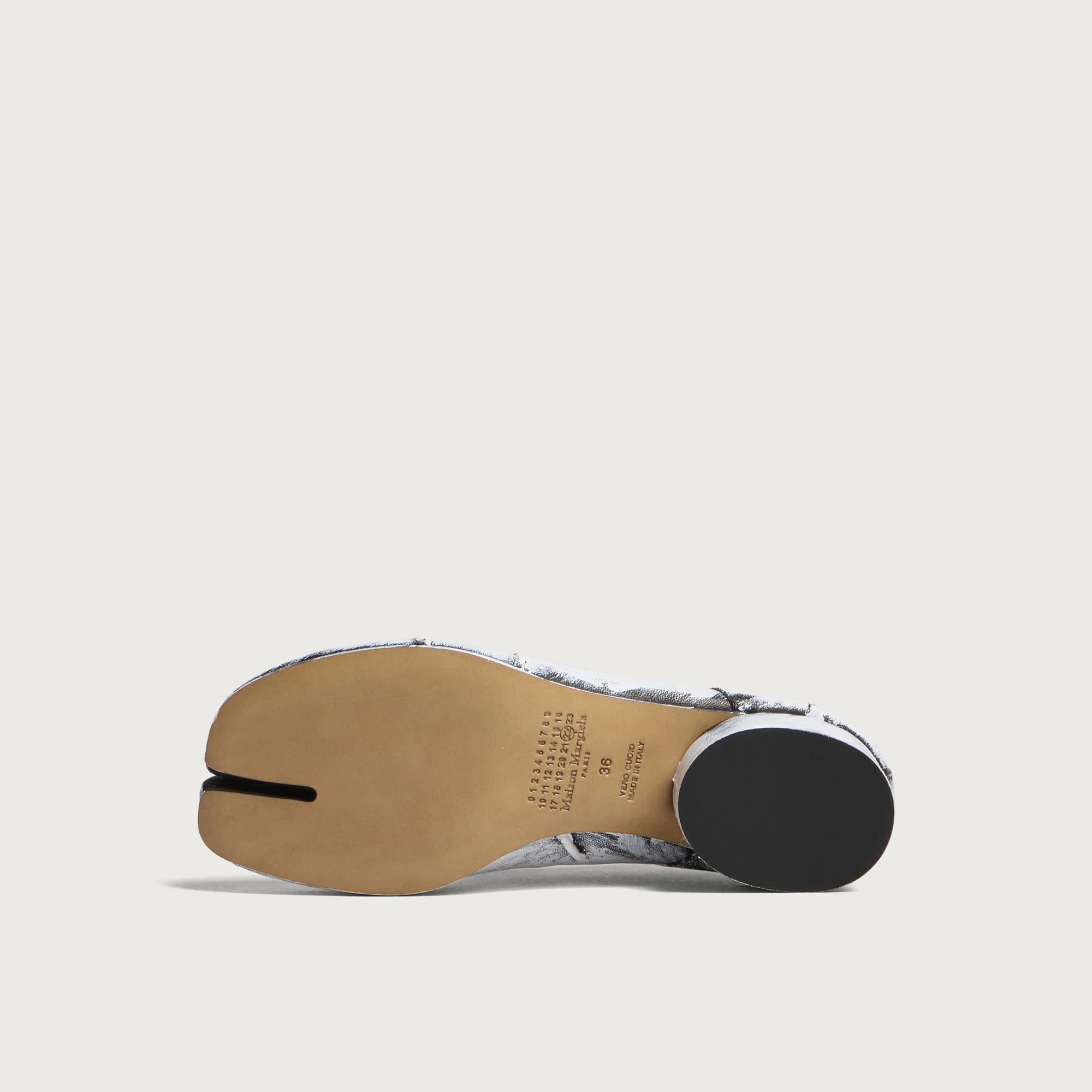 Maison Margiela Tabi New Ballerina 'Black White' — photo 5