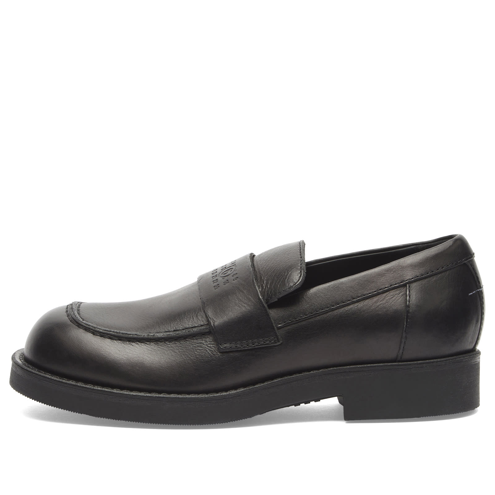 MM6 Maison Margiela Women's Loafer in Black, Size EU 36