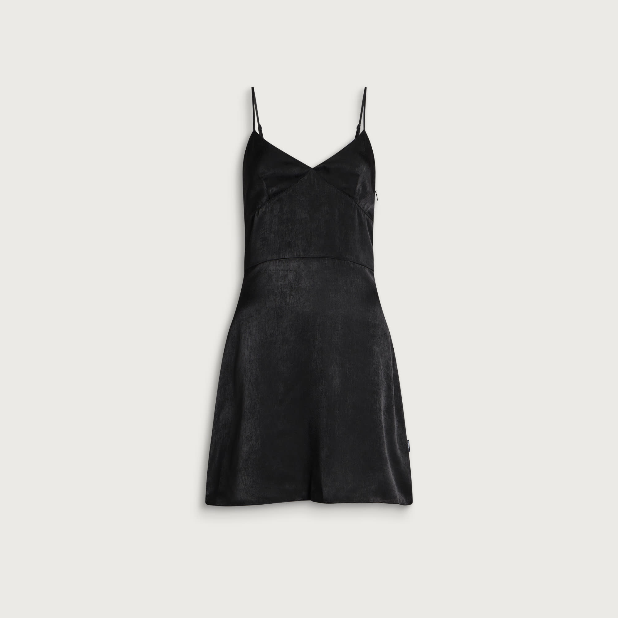 MM6 Maison Margiela Women's Mini Slip Dress in Black, Size 38