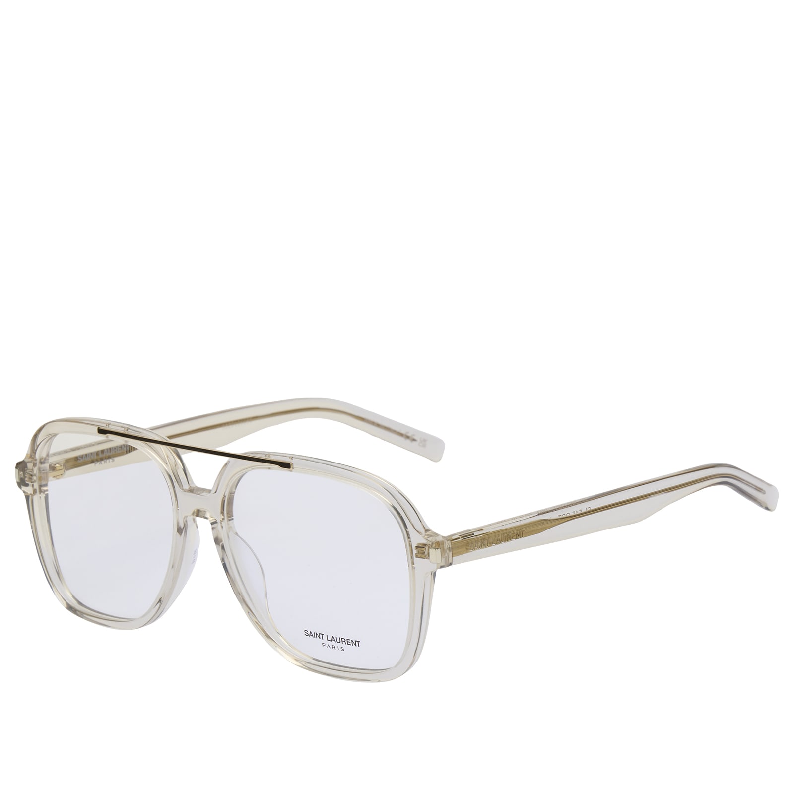 Saint Laurent SL 545 Optical Glasses Beige/Transparent