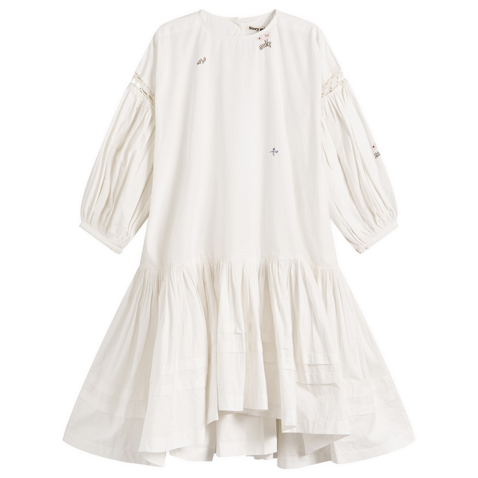 Story mfg. Women's Verity Dress in Ecru, Size Medium