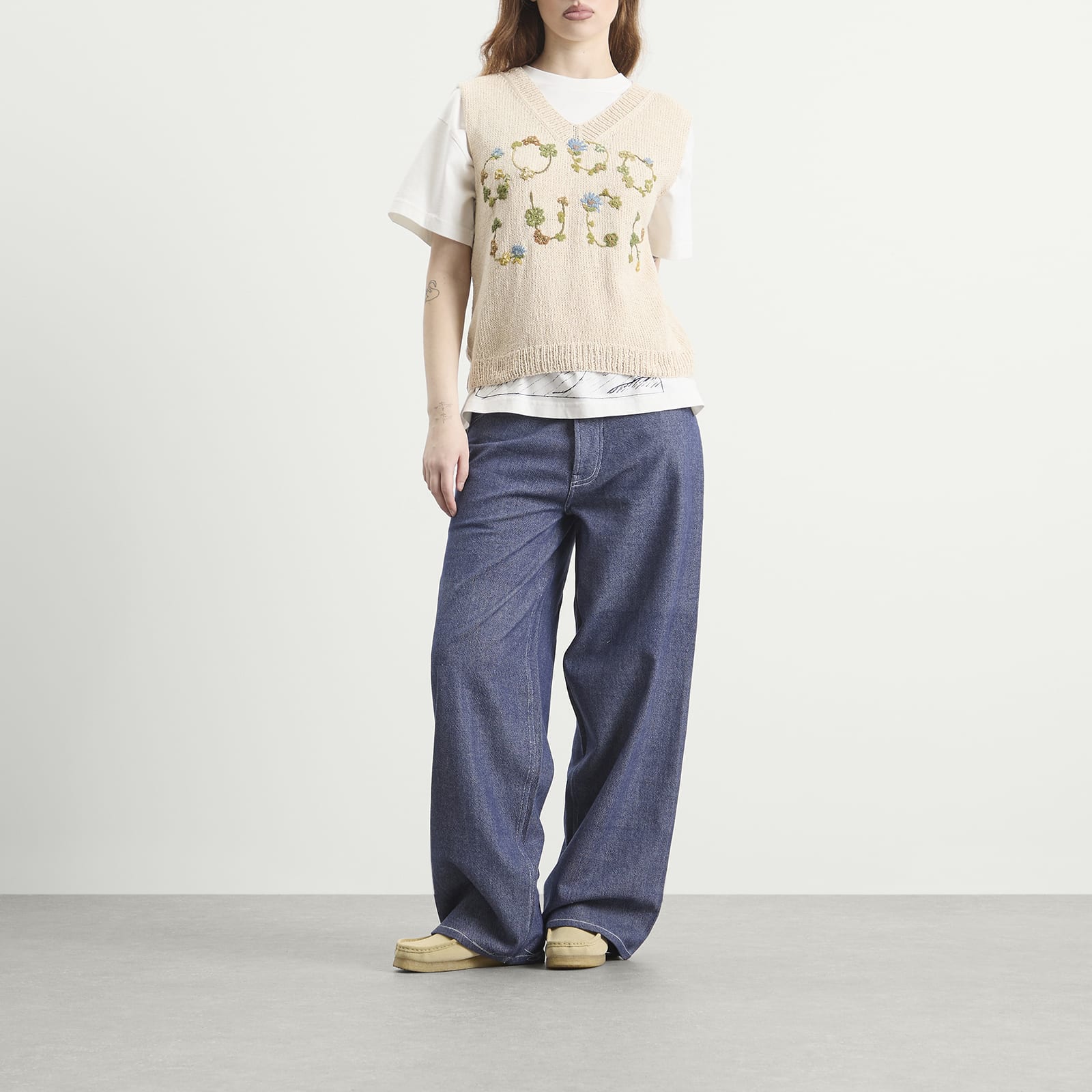 ハンドニットパーティーベスト | STORY MFG | FETCHING