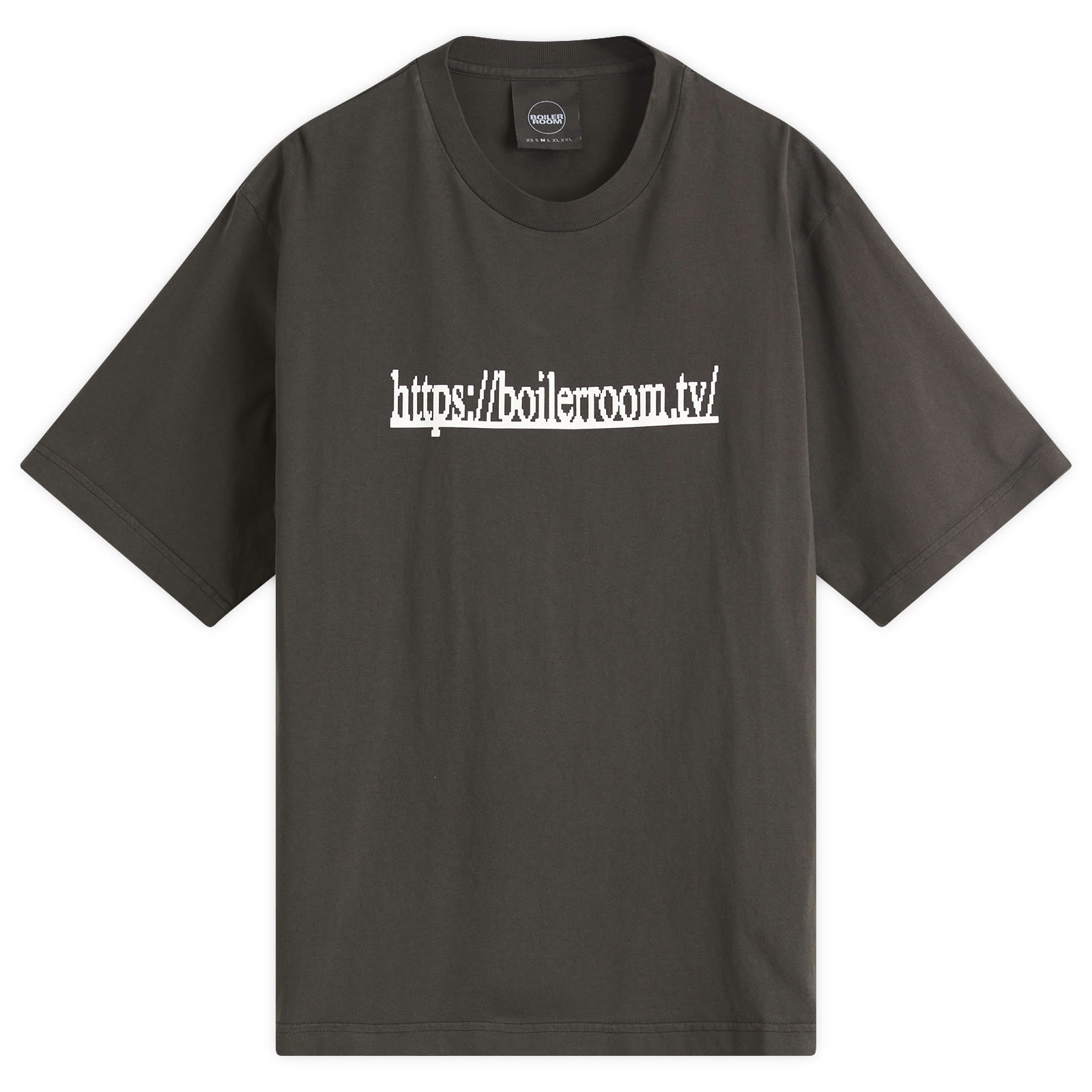 Boiler Room Men’s TV Logo T-Shirt Black