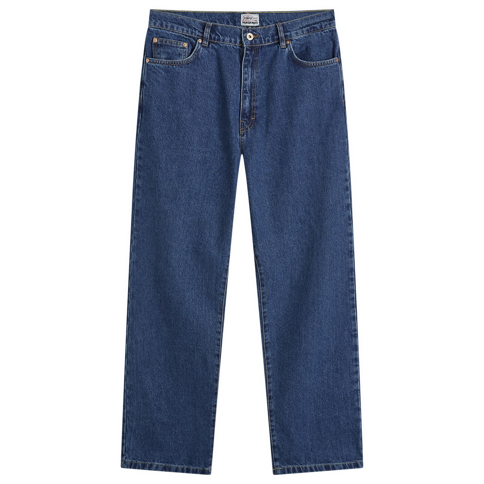 Stan Ray Men’s Wide 5 Denim Jeans Dark Rinse