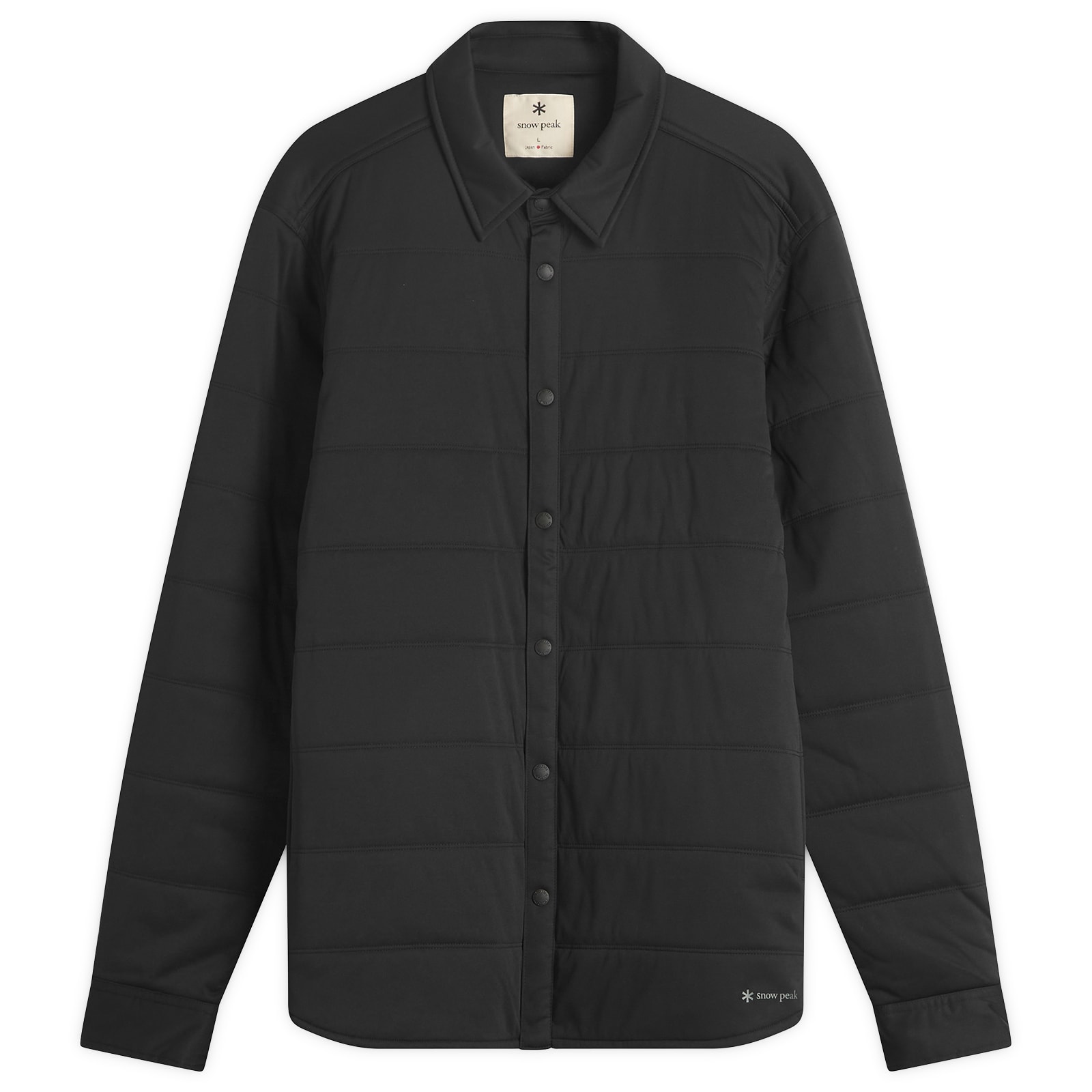 Snow Peak Men’s Flexible Insulated Shirt Black