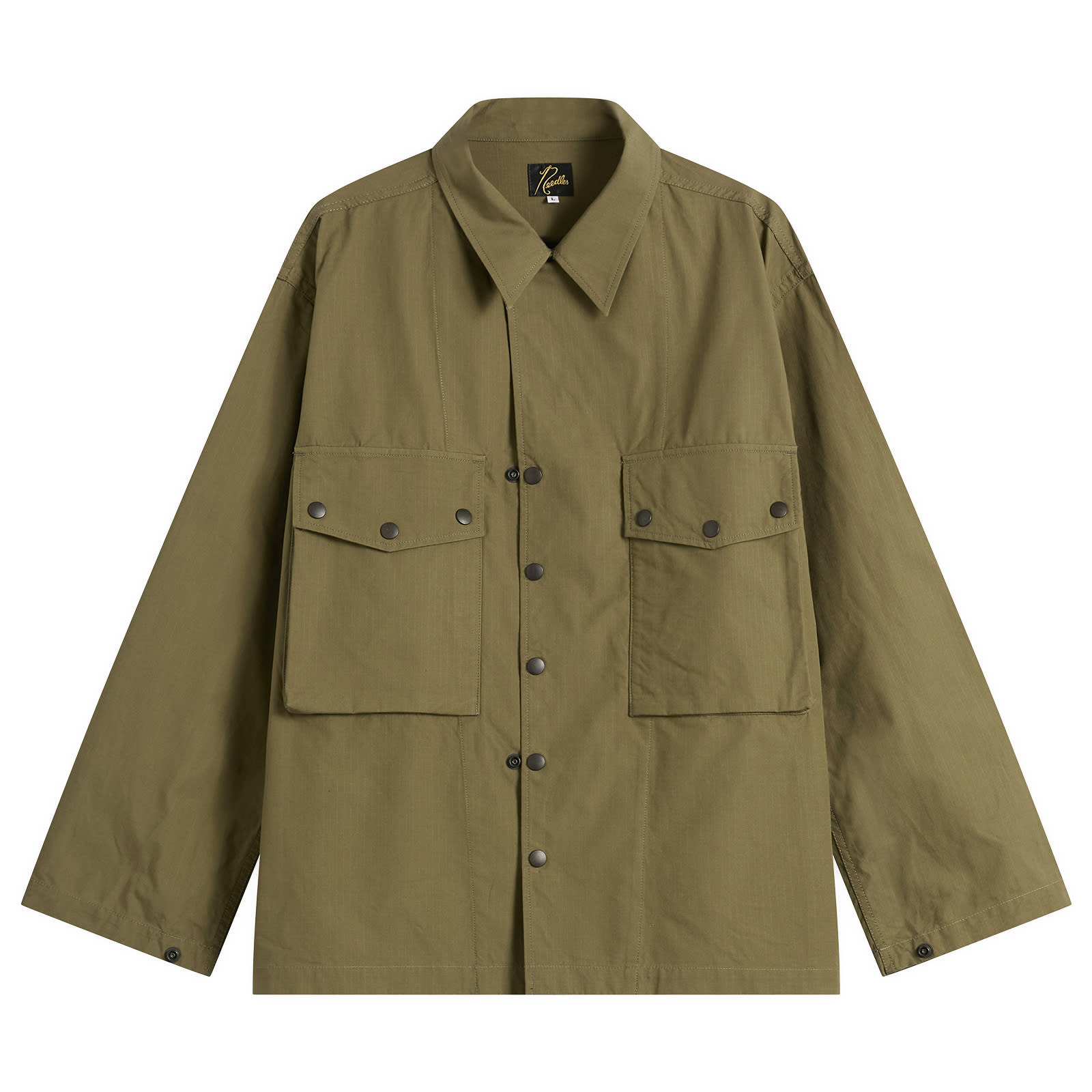 Needles Men’s Cotton Ripstop Field Jacket Olive