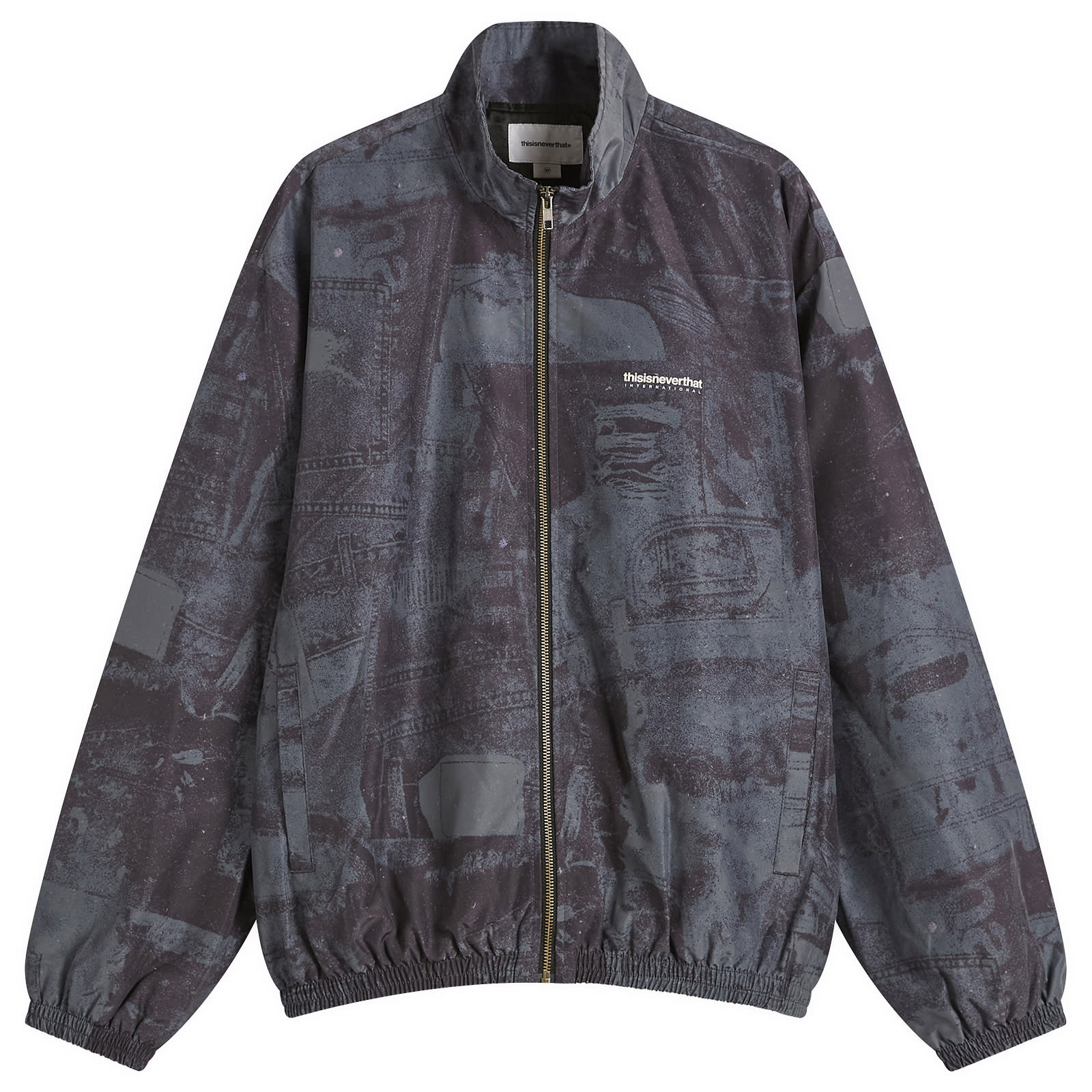 thisisneverthat Men’s Washed INTL Team Jacket Patchwork