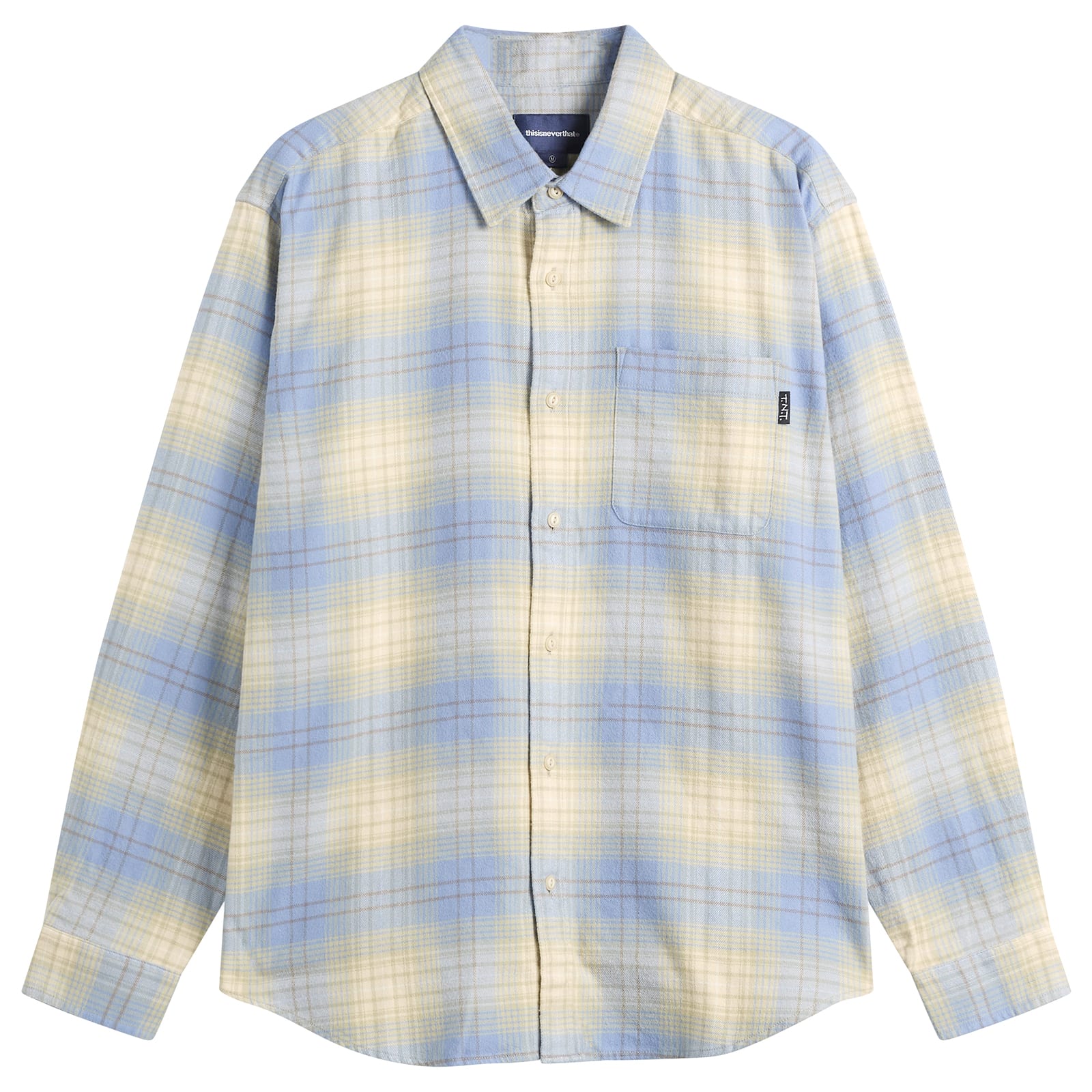 thisisneverthat Men’s Flannel Check Shirt Yellow