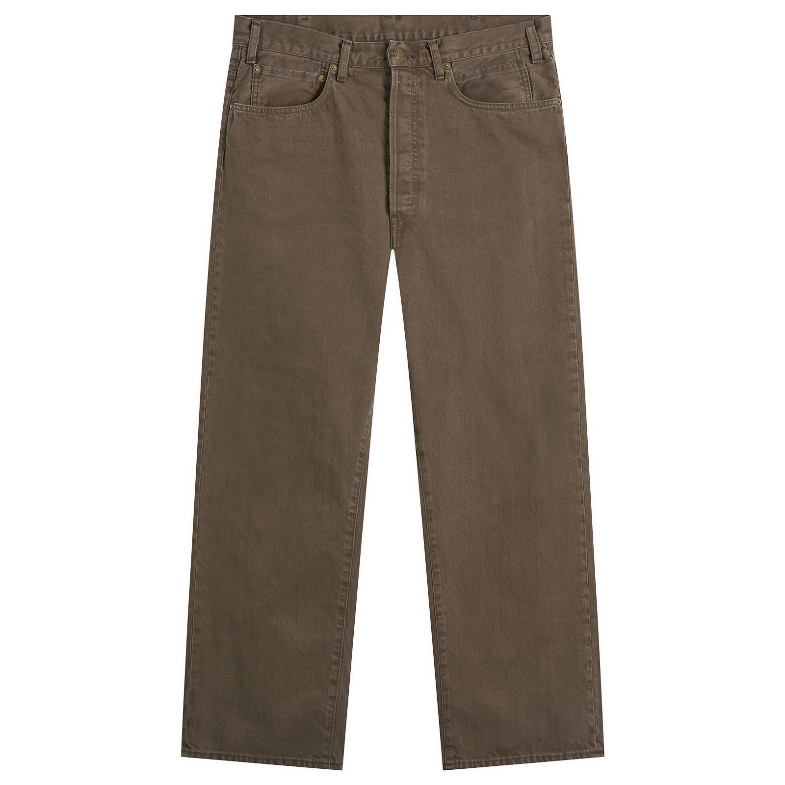 Unlikely Dry Goods Men’s Time Travel Wide Jeans Brown Wash