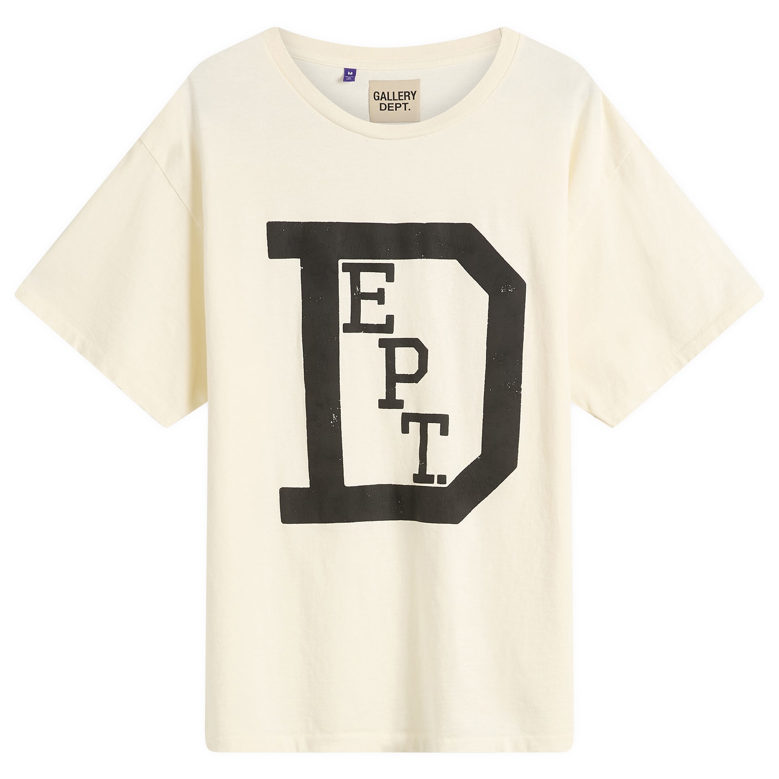 Gallery Dept — Men's University T-Shirt in Lt Archival White, Size Medium