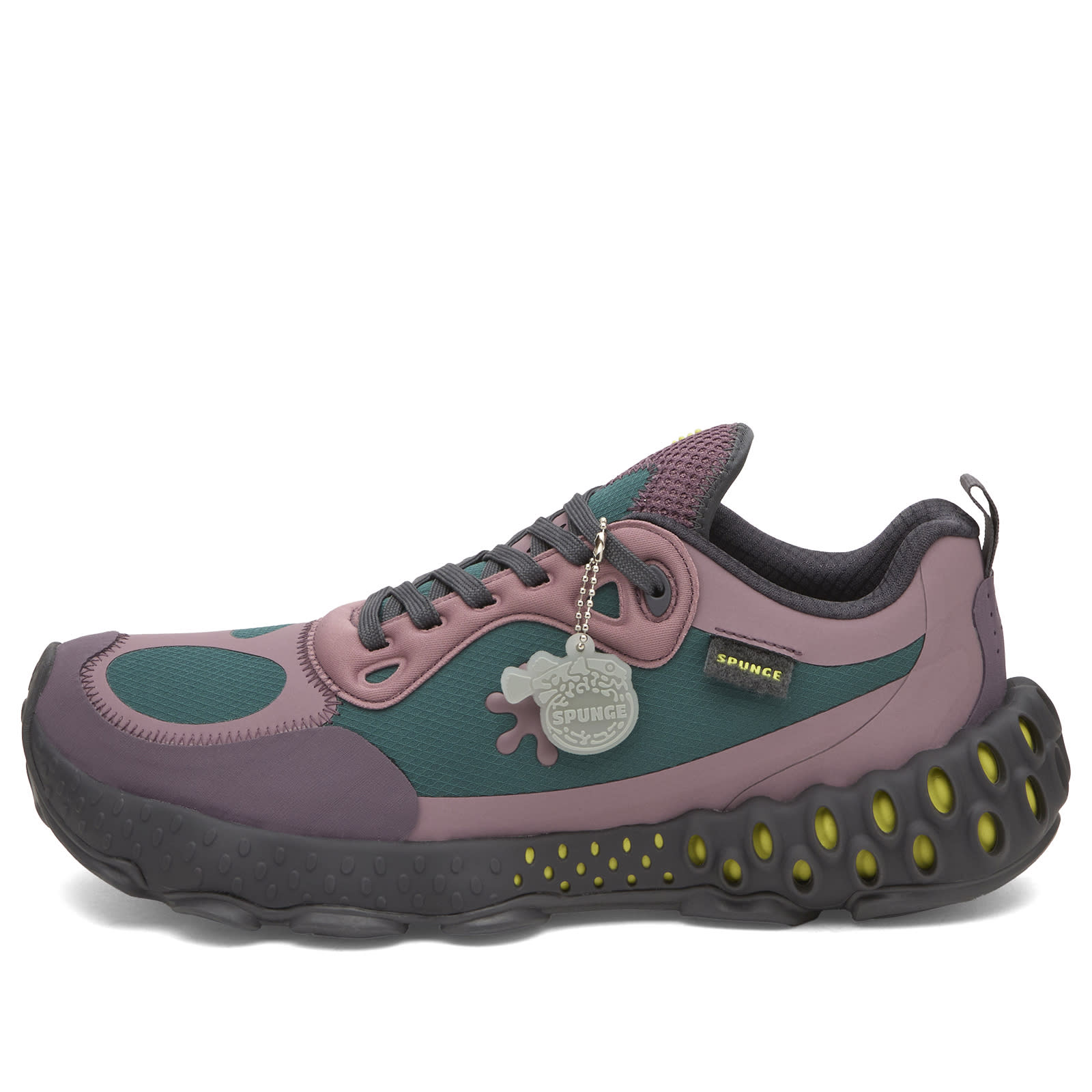 Spunge Men's Osmosis Sneaker Purple/Green/Yellow - VSP25001-PUR
