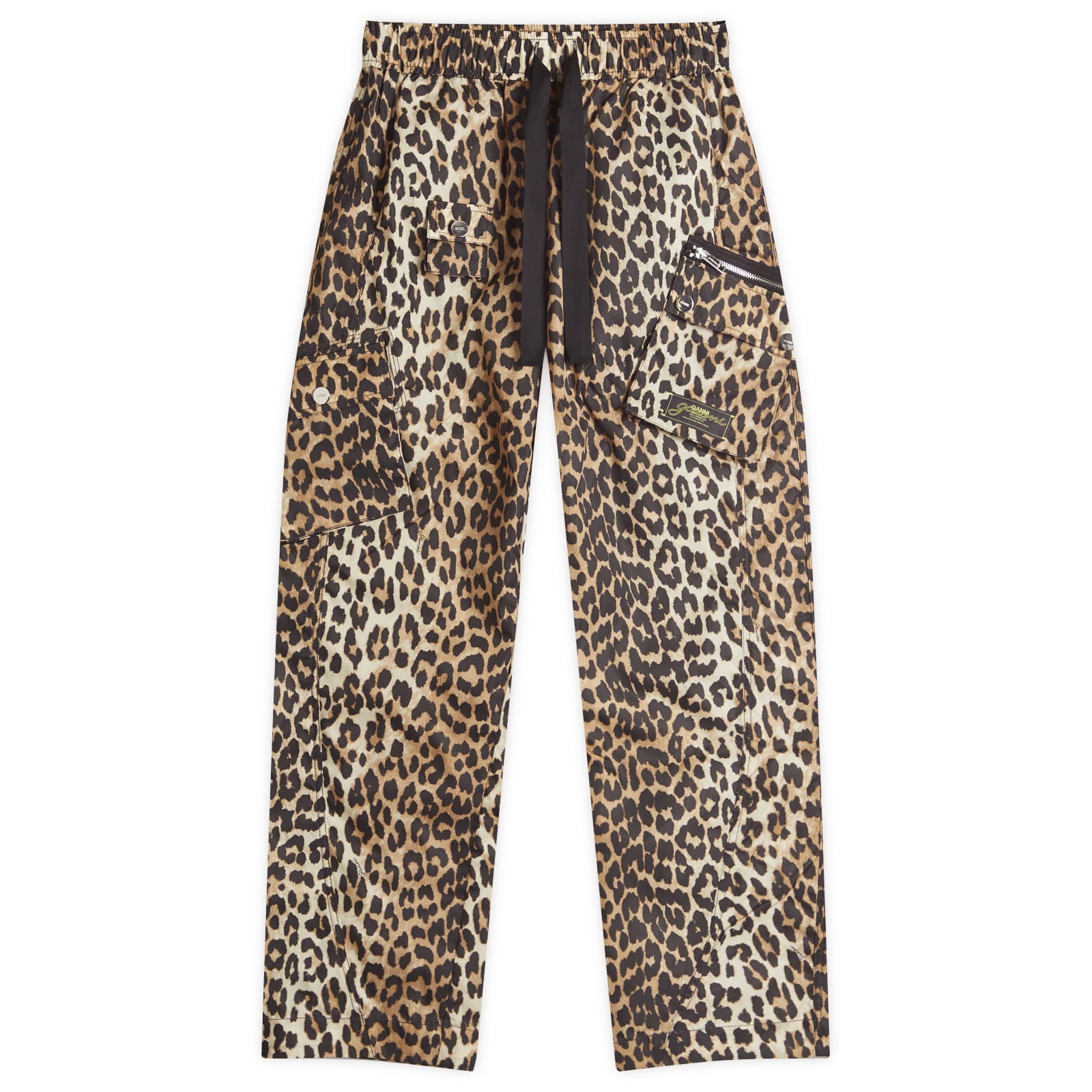 関税送料込♪GANNI/Duchesse Nylon Cargo Pants Leopard GANNI Duchesse Nylon Cargo Pants Leopard | END. (CA)