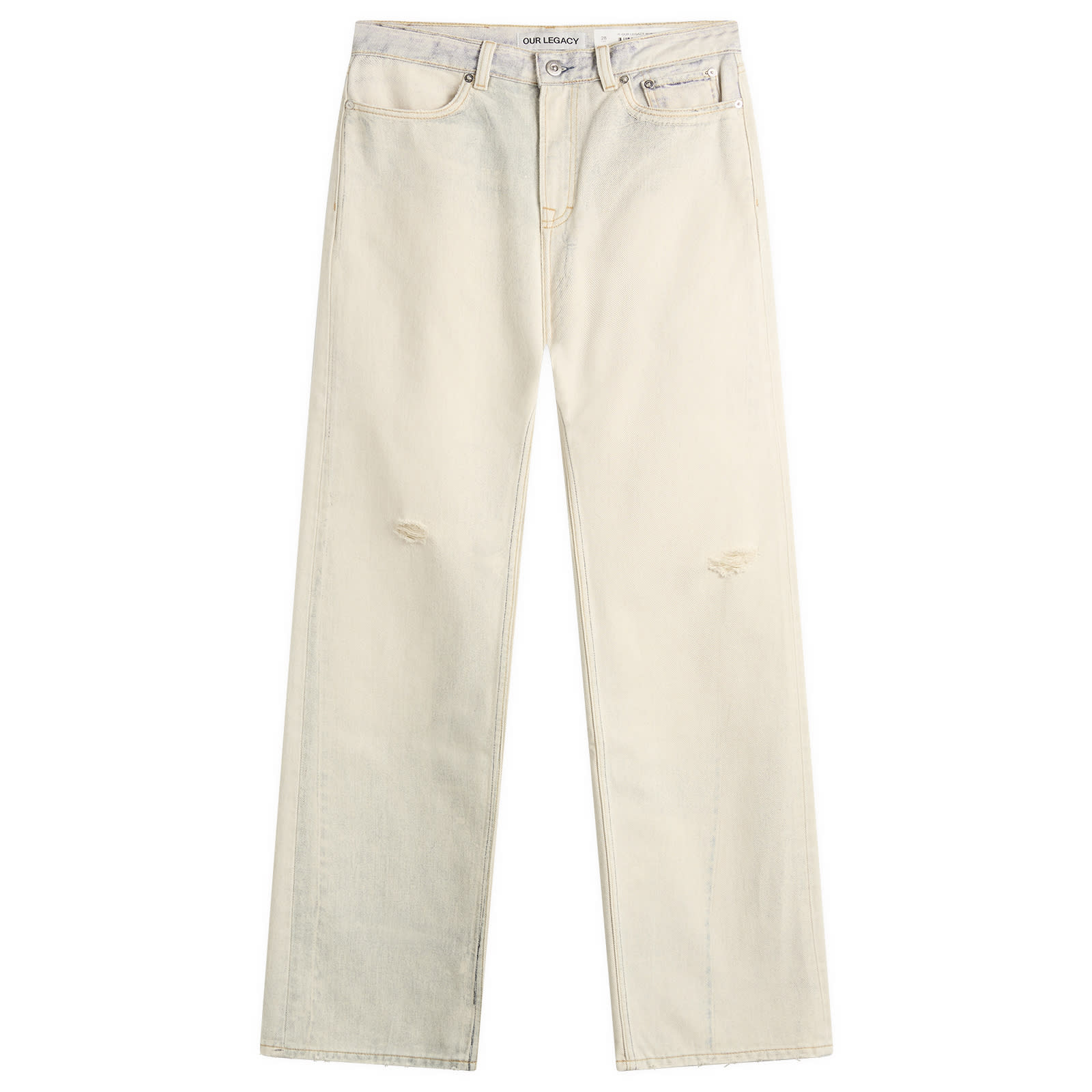 Our Legacy Women's Wata Cut Jeans Digital Coffe Print