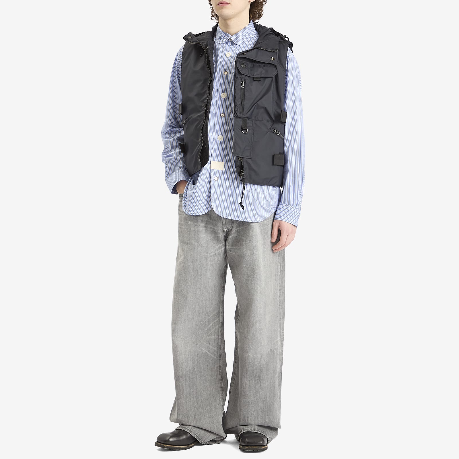 Junya Watanabe MAN Men's x C.P Company Nylon Laminated Smock Vest