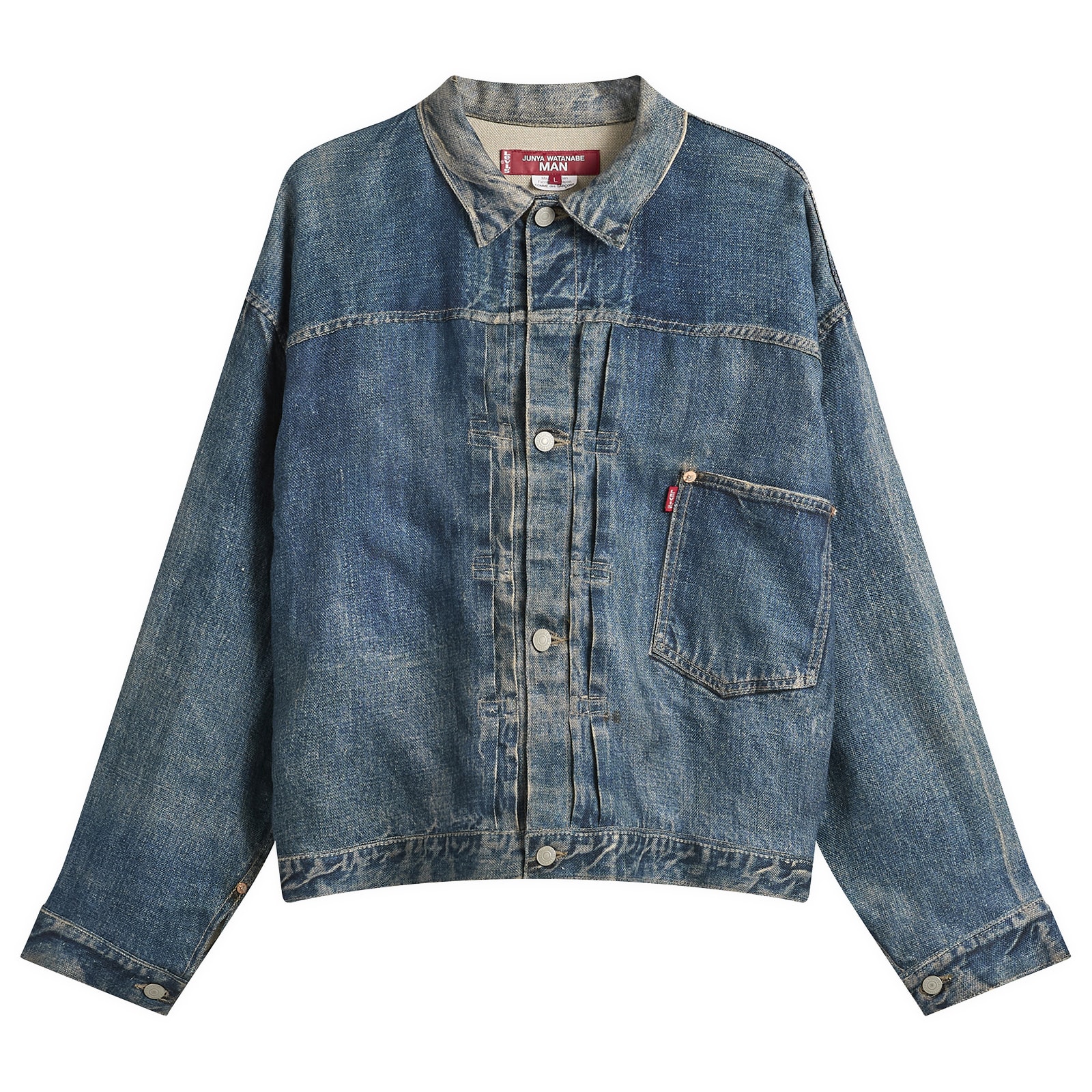 Junya Watanabe MAN Men's Levi's Jacket Indigo | WQ-J904-101-1