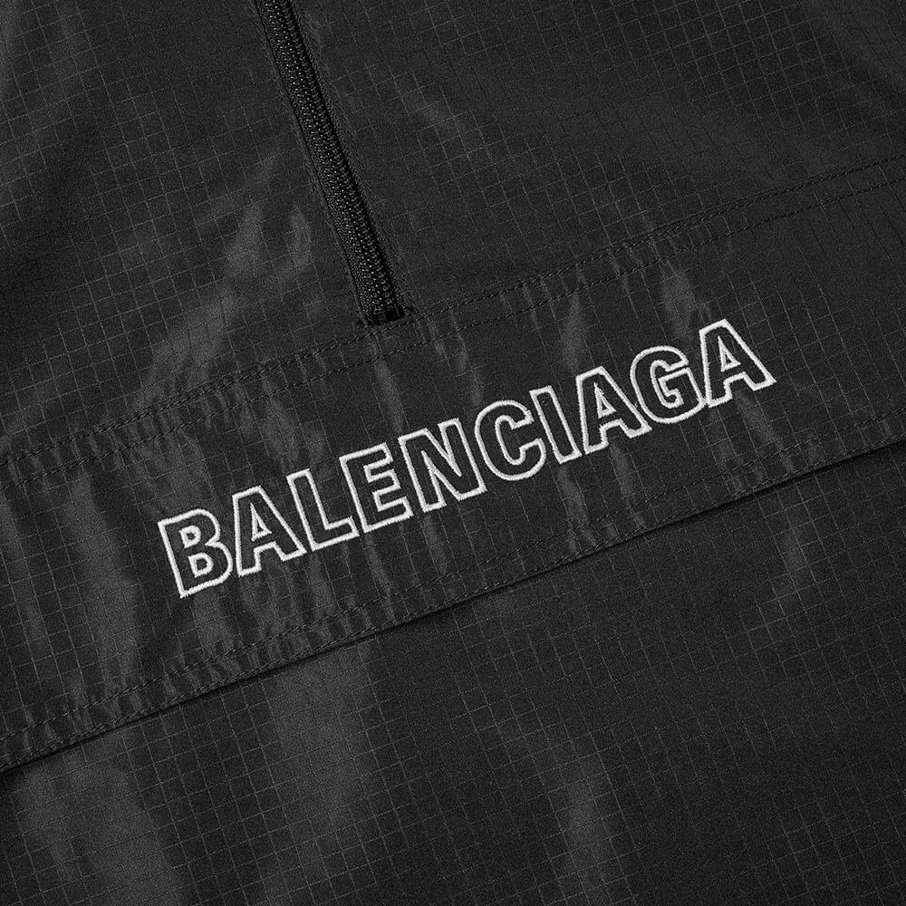 balenciaga logo windbreaker