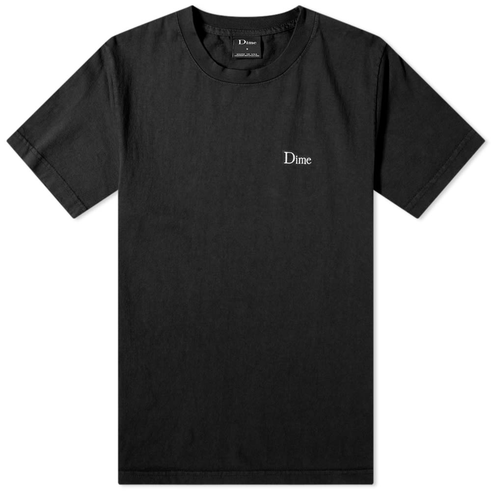 Dime Classic Embroidered Tee Black | END. (AR)
