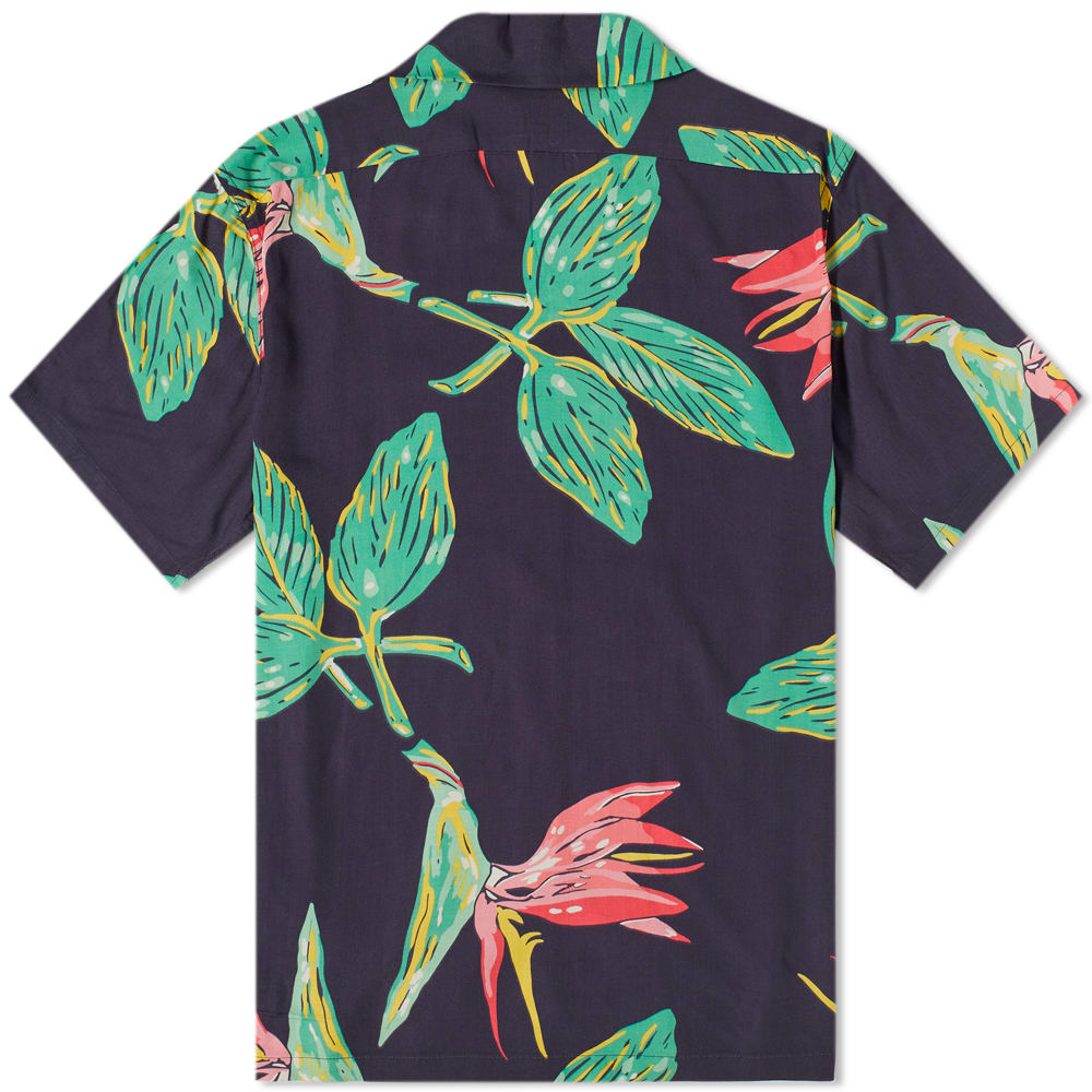 Edwin Short Sleeve Resort Shirt Ebony Birds of Paradise END. (UK)