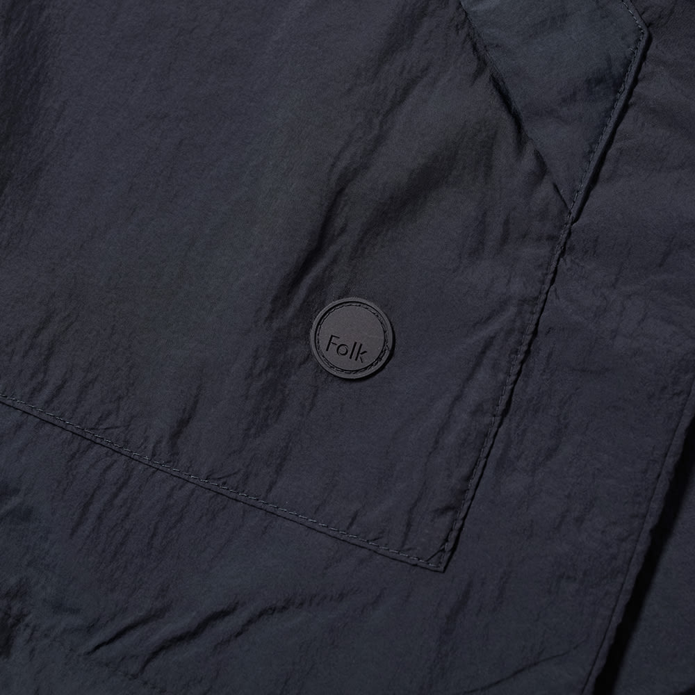 Folk Featherweight Packable Nylon Hooded Jacket Navy END. (ES)