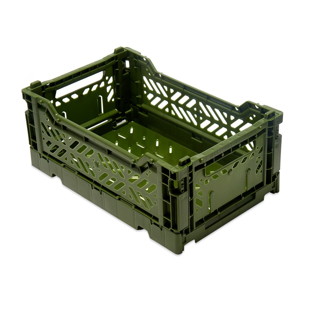 HAY Small Colour Crate Khaki END. (US)