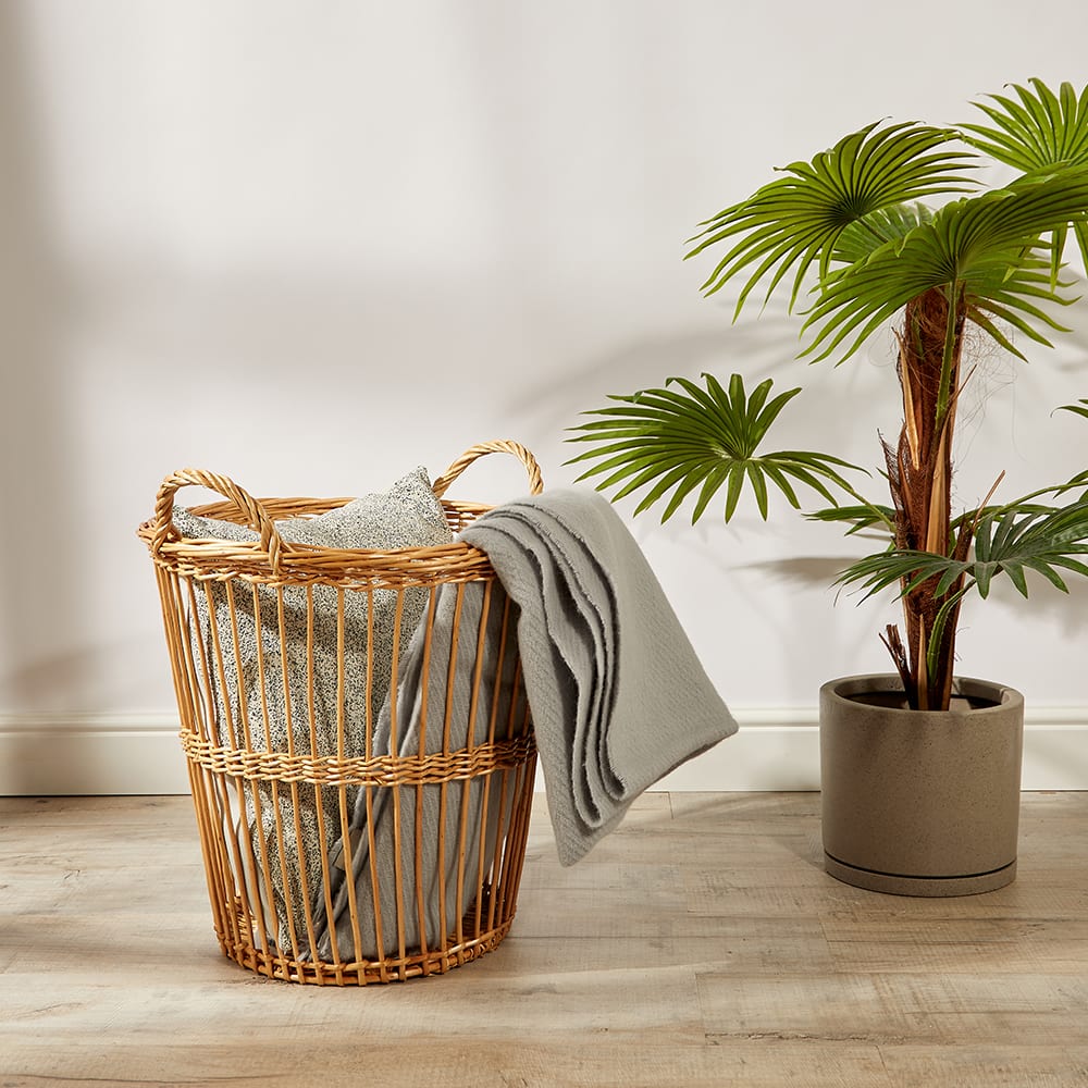 HAY Wicker Basket L Natural END. (HK)