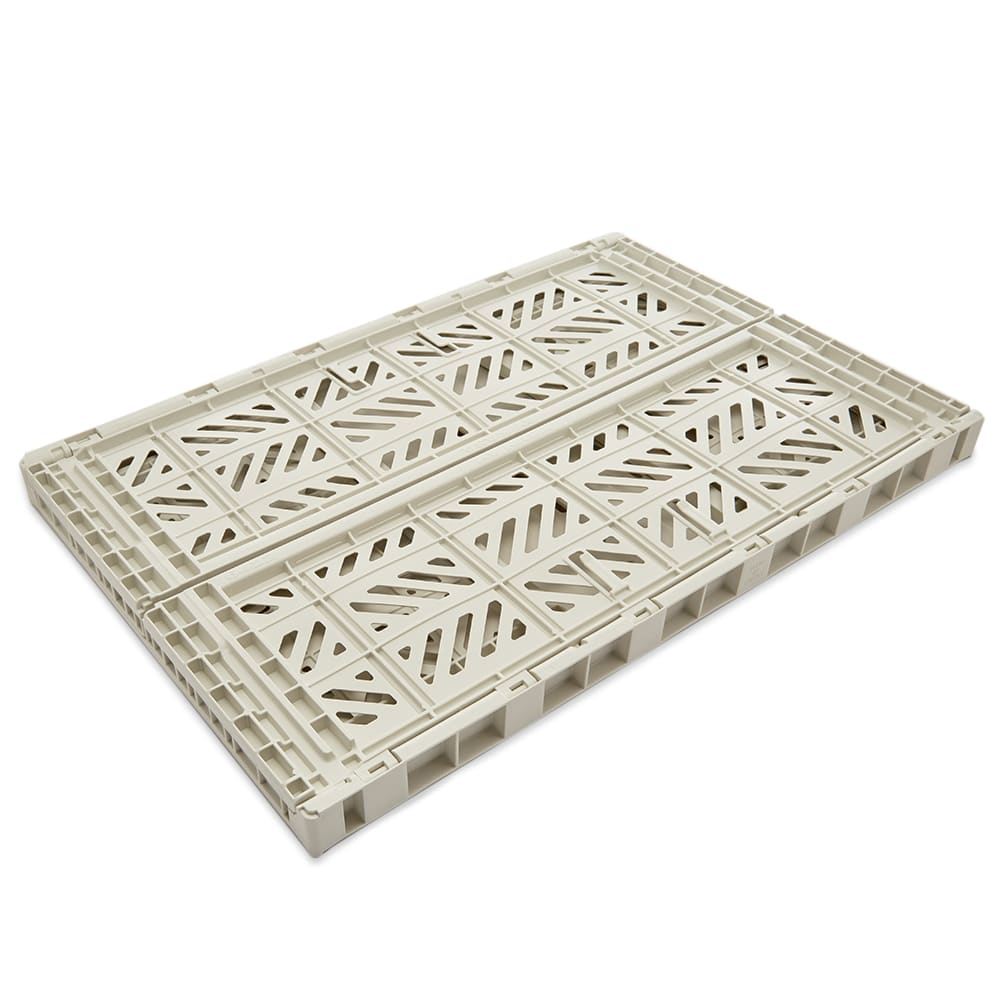 HAY Large Colour Crate Light Grey END. (UK)