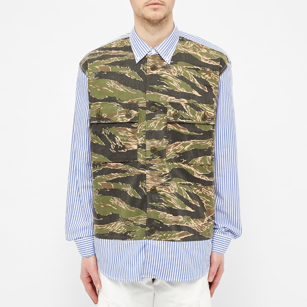 Junya Watanabe MAN Tiger Camo Shirt 