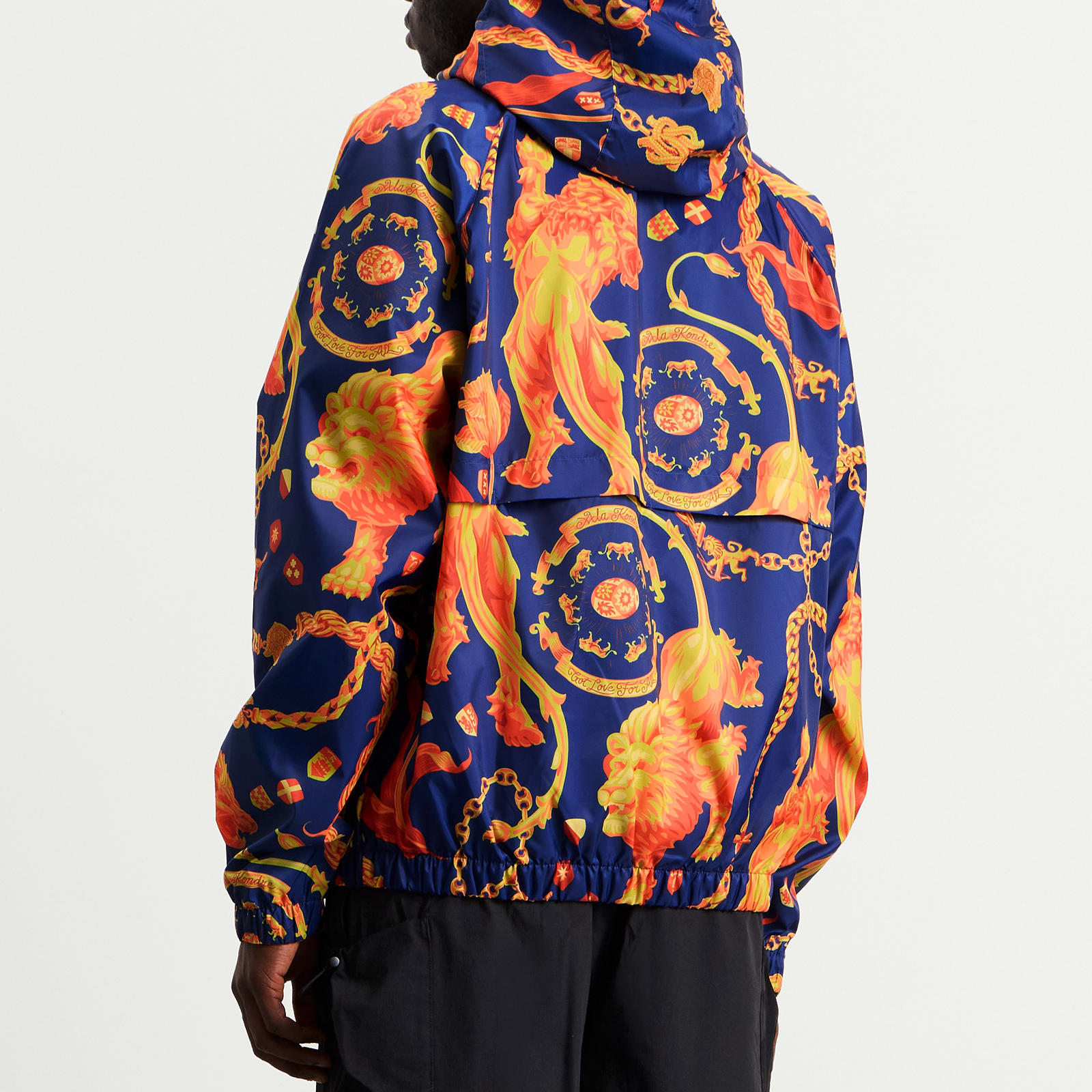 Nike Men's x Patta Netherlands Anthem Jacket Navy/Gold | IH1617