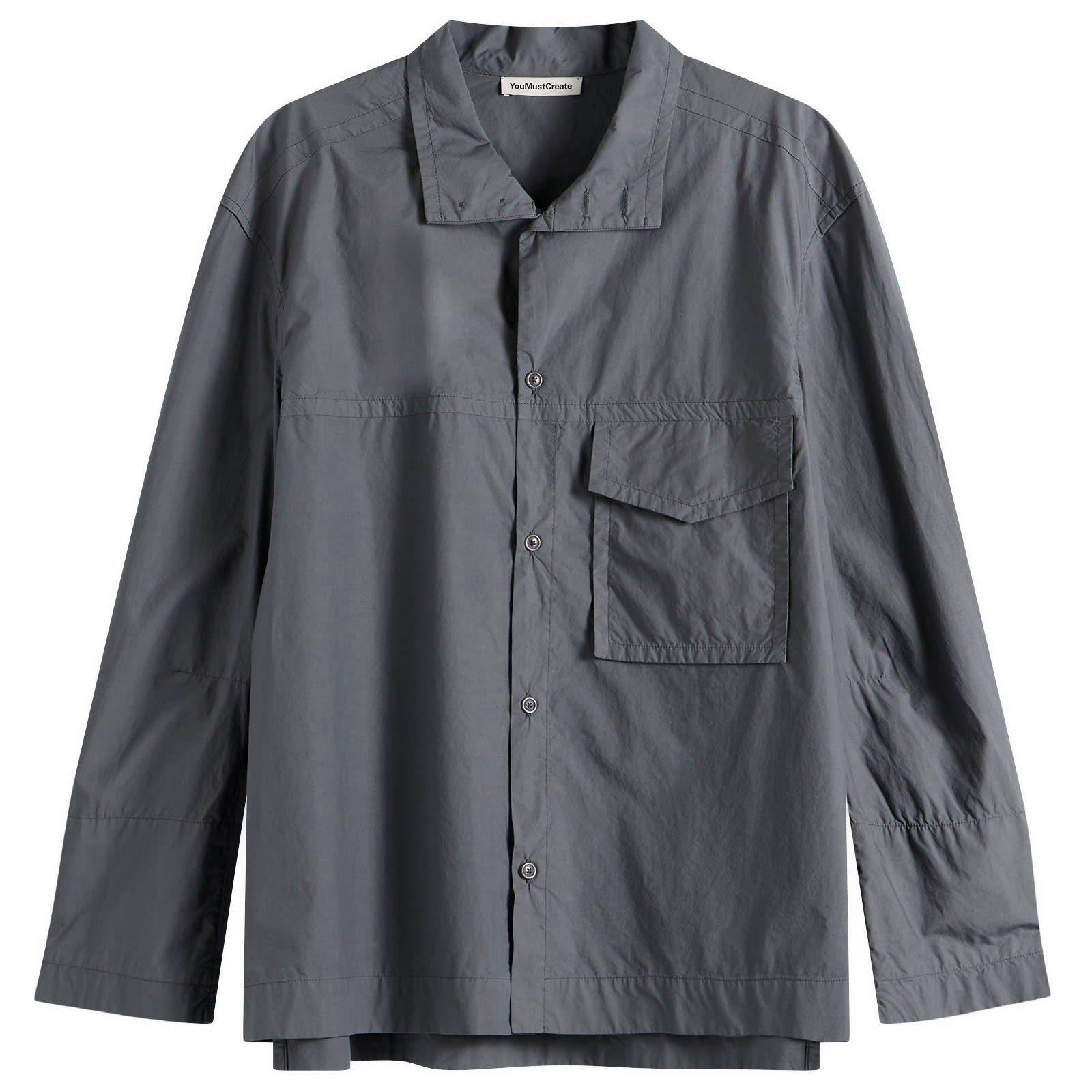 YMC Men’s Cruiser Overshirt Grey