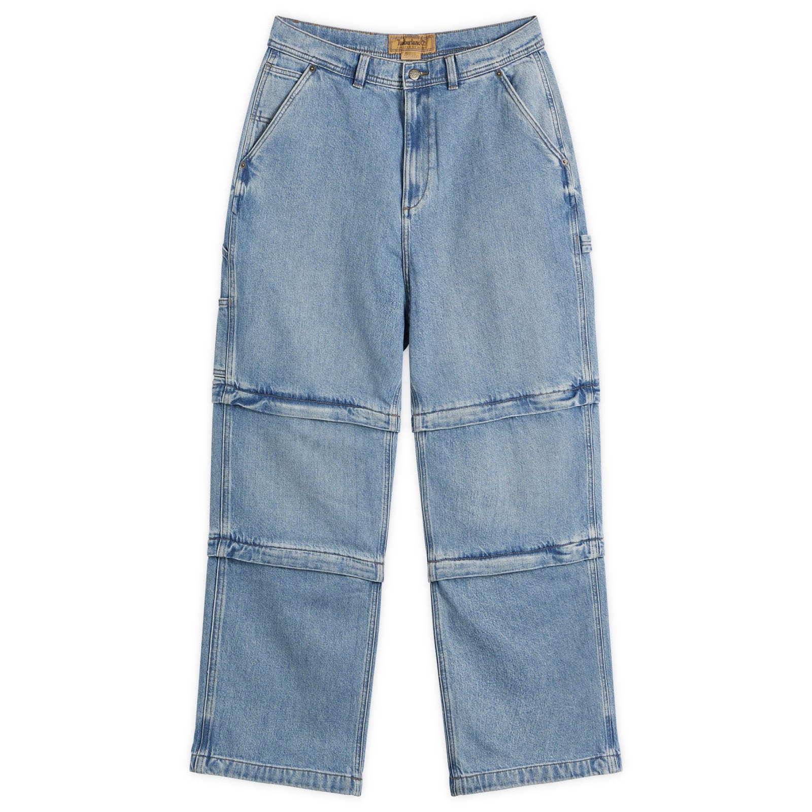 Timberland Men’s x Beams Denim Jeans Light Shade Blue