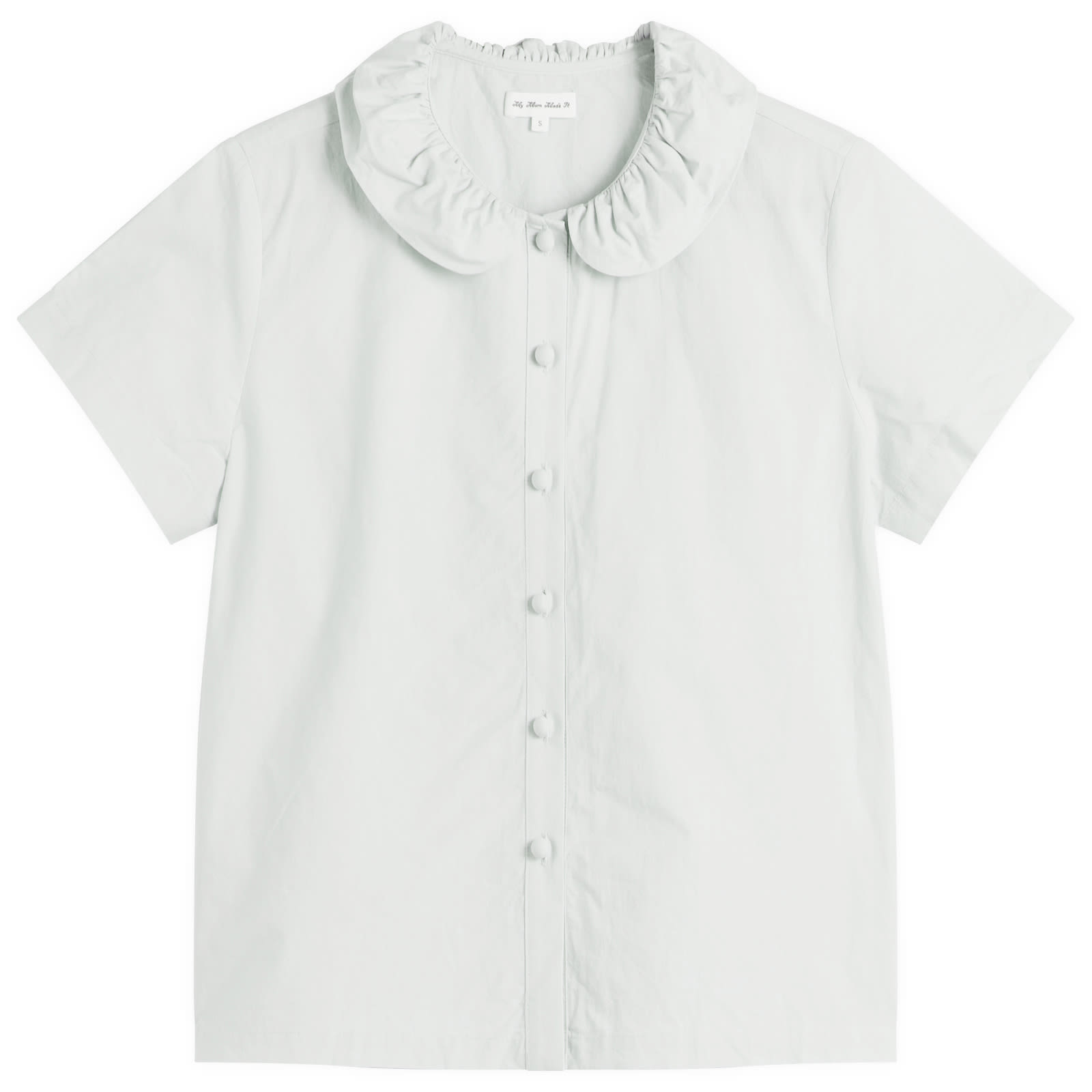 My Mum Made It Women's Esme Button Shirt in Mint, Size Large