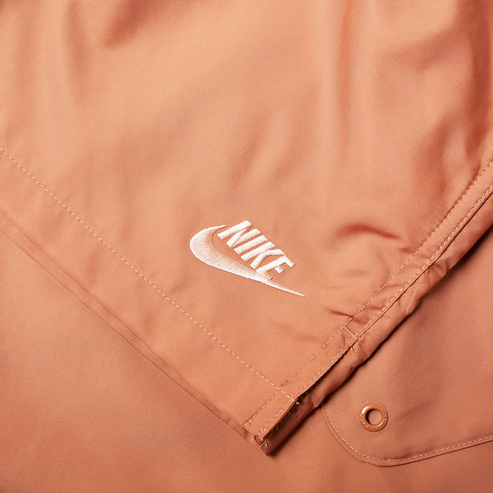 nike washed coral shorts
