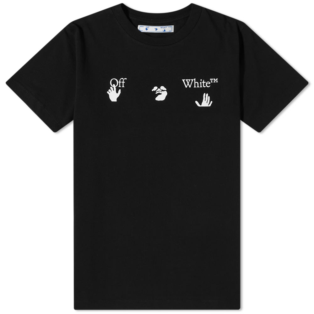 Big Logo Short Sleeve Slim Tee In Black 