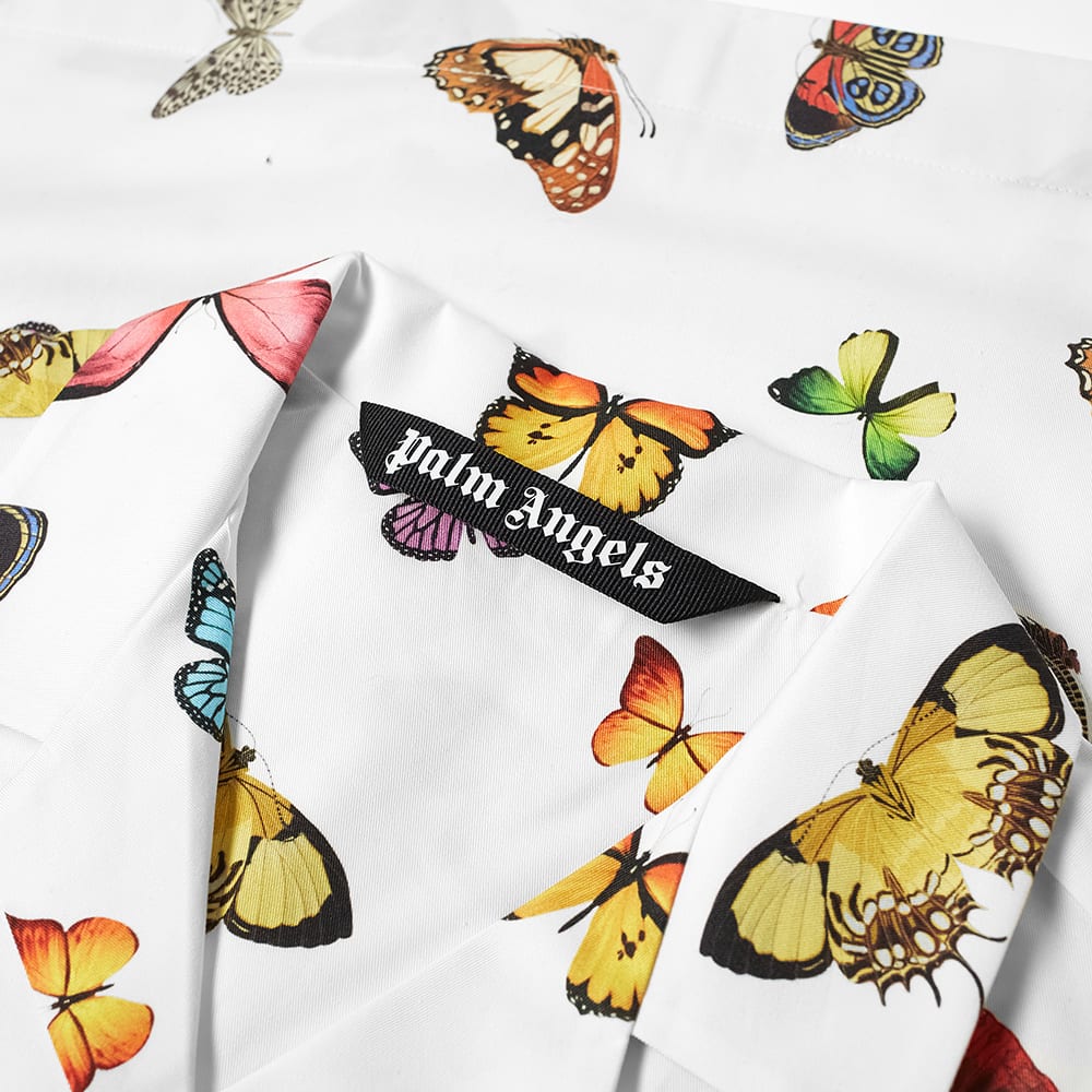 palm angels butterfly button up