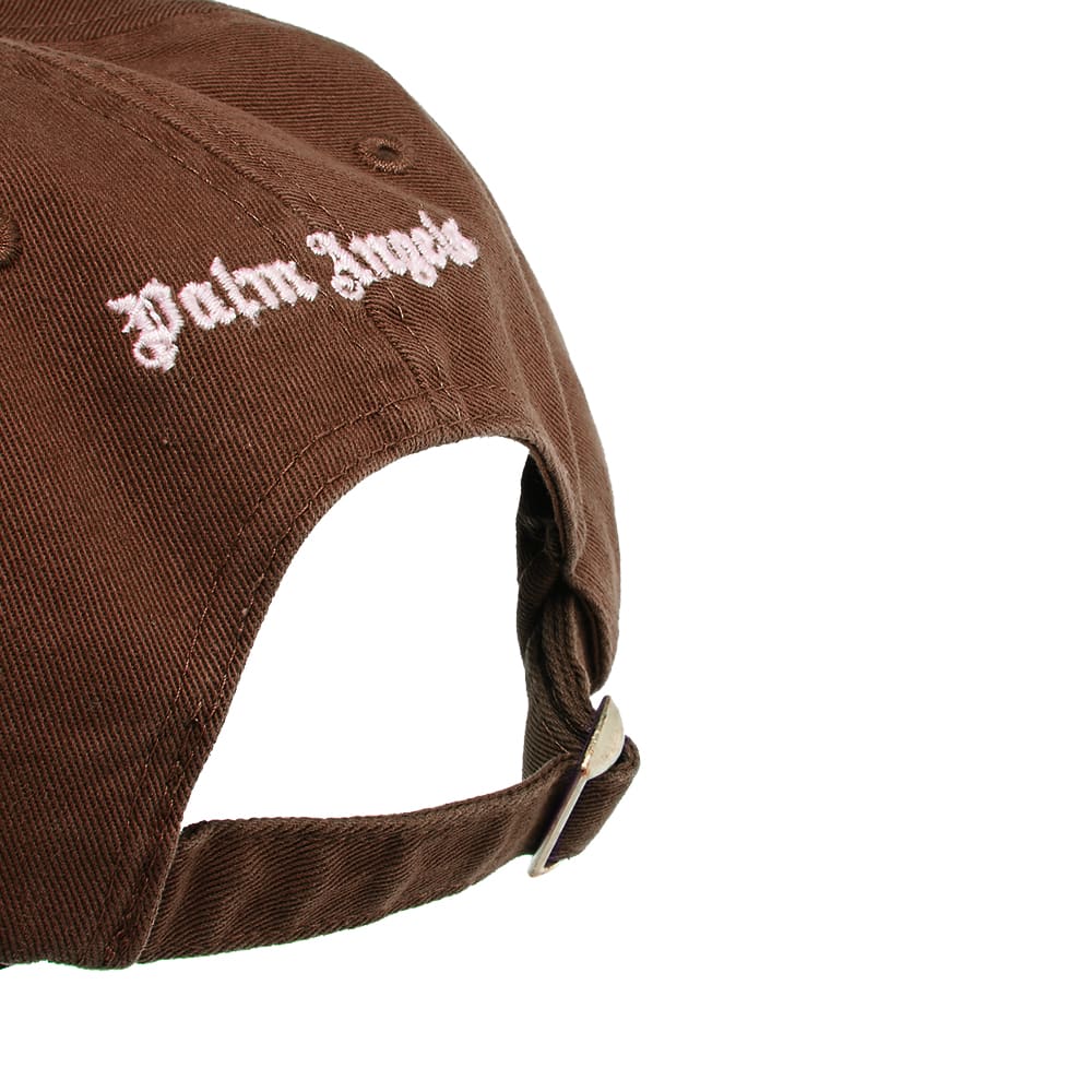 Palm Angels Classic Logo Cap Brown 