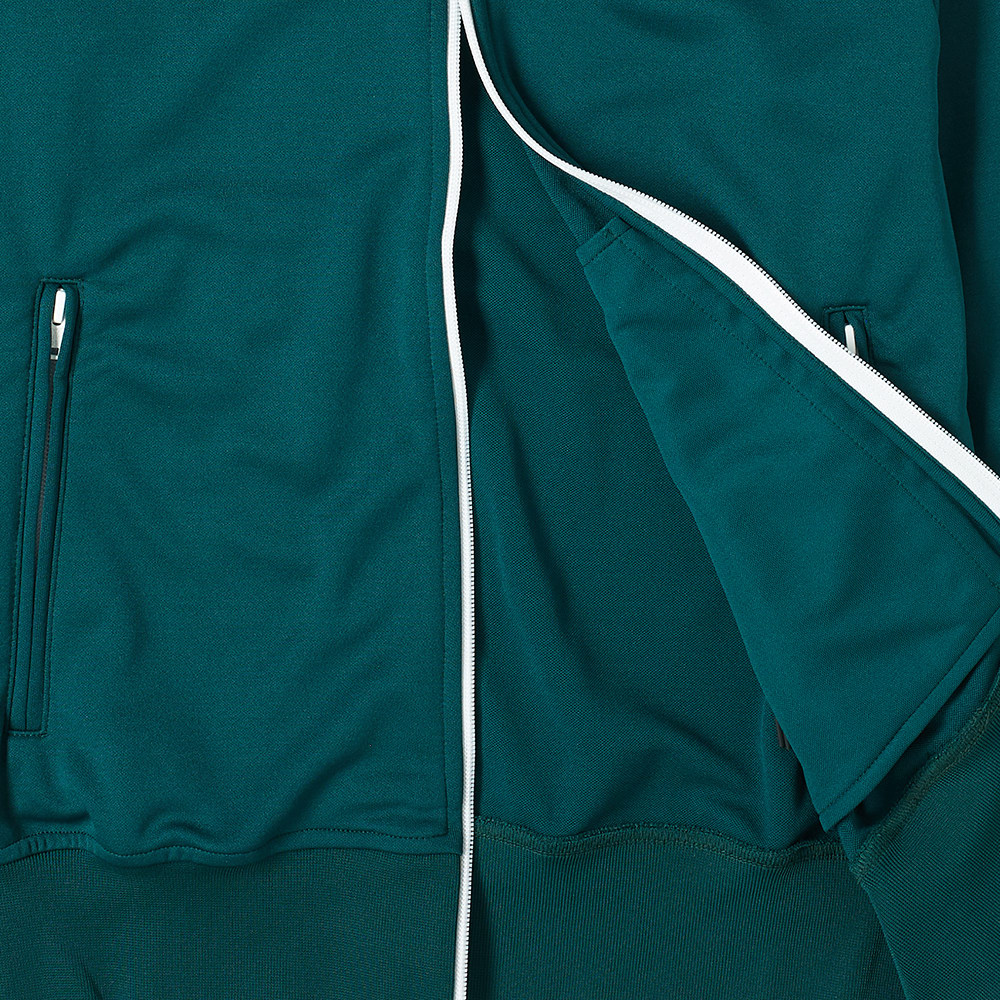 dark green track jacket
