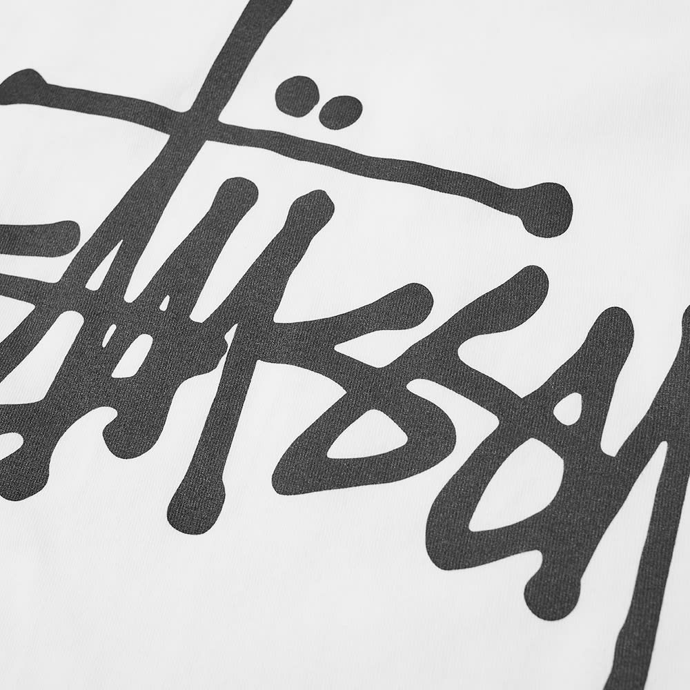 basic stussy tee white