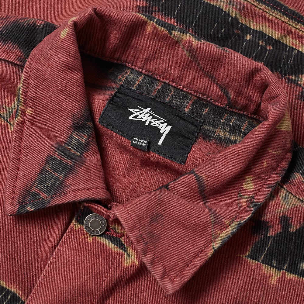 stussy rip dye jacket