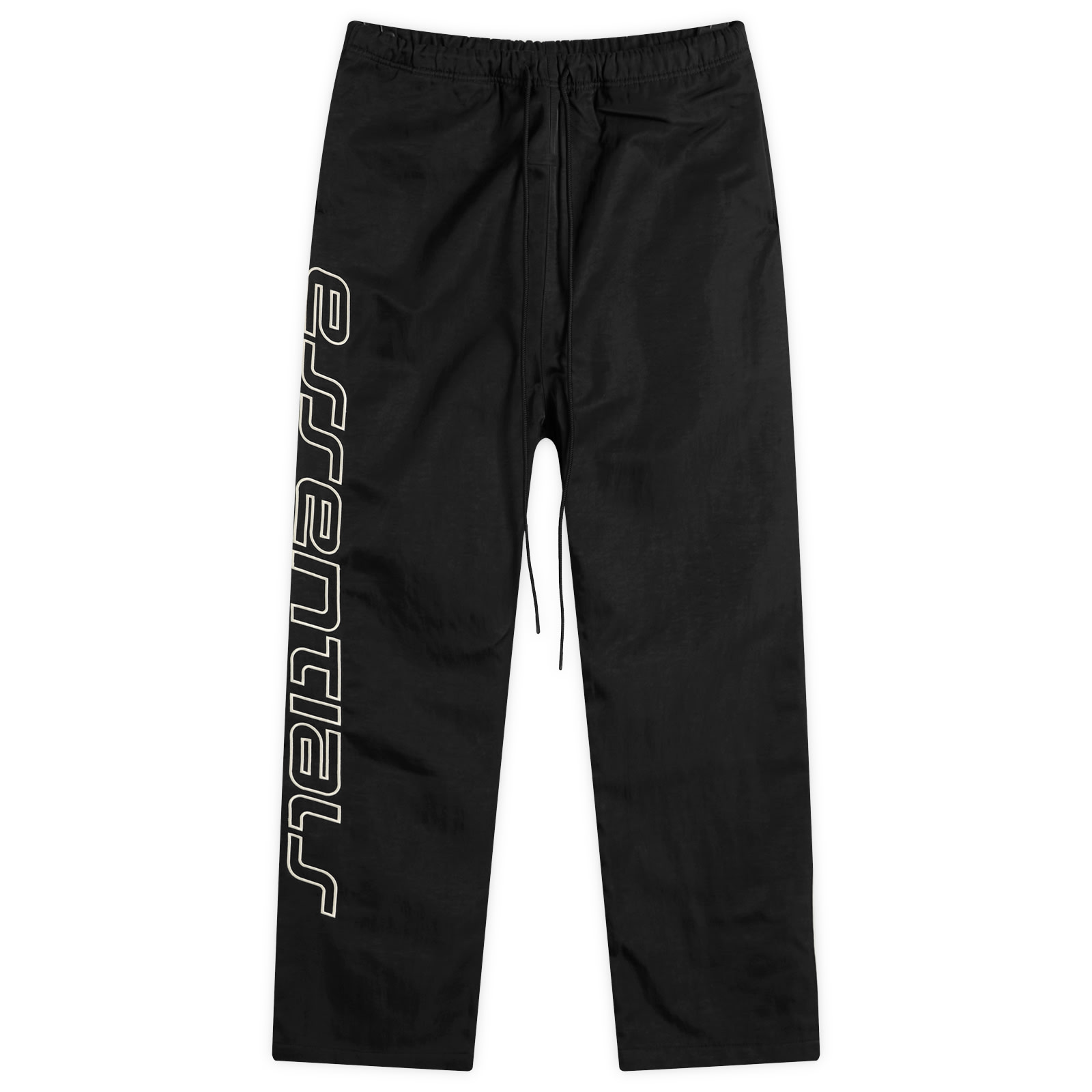 Fear of God ESSENTIALS — Fear of God ESSENTIALS Men's Active Trace Relaxed Drawstring Pants in Vintage Black, Size Small
