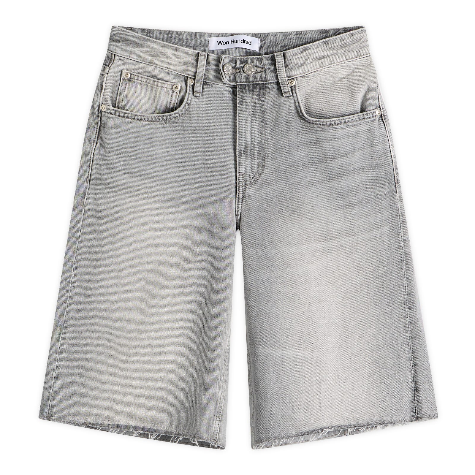 Won Hundred Men’s Kayce Denim Shorts Bright Black